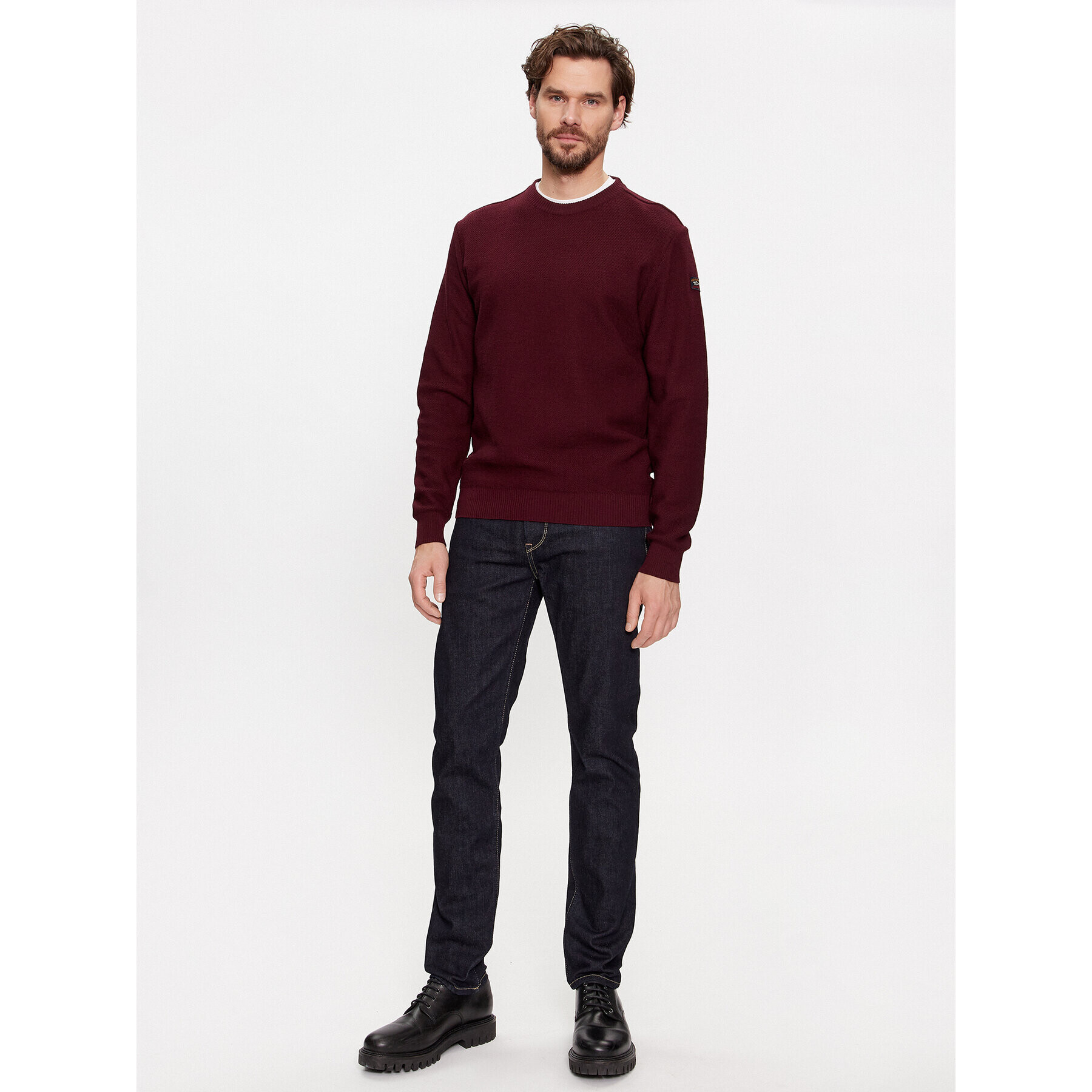 Pepe Jeans Blugi Slim PM207388BC0 Bleumarin Slim Fit - Pled.ro