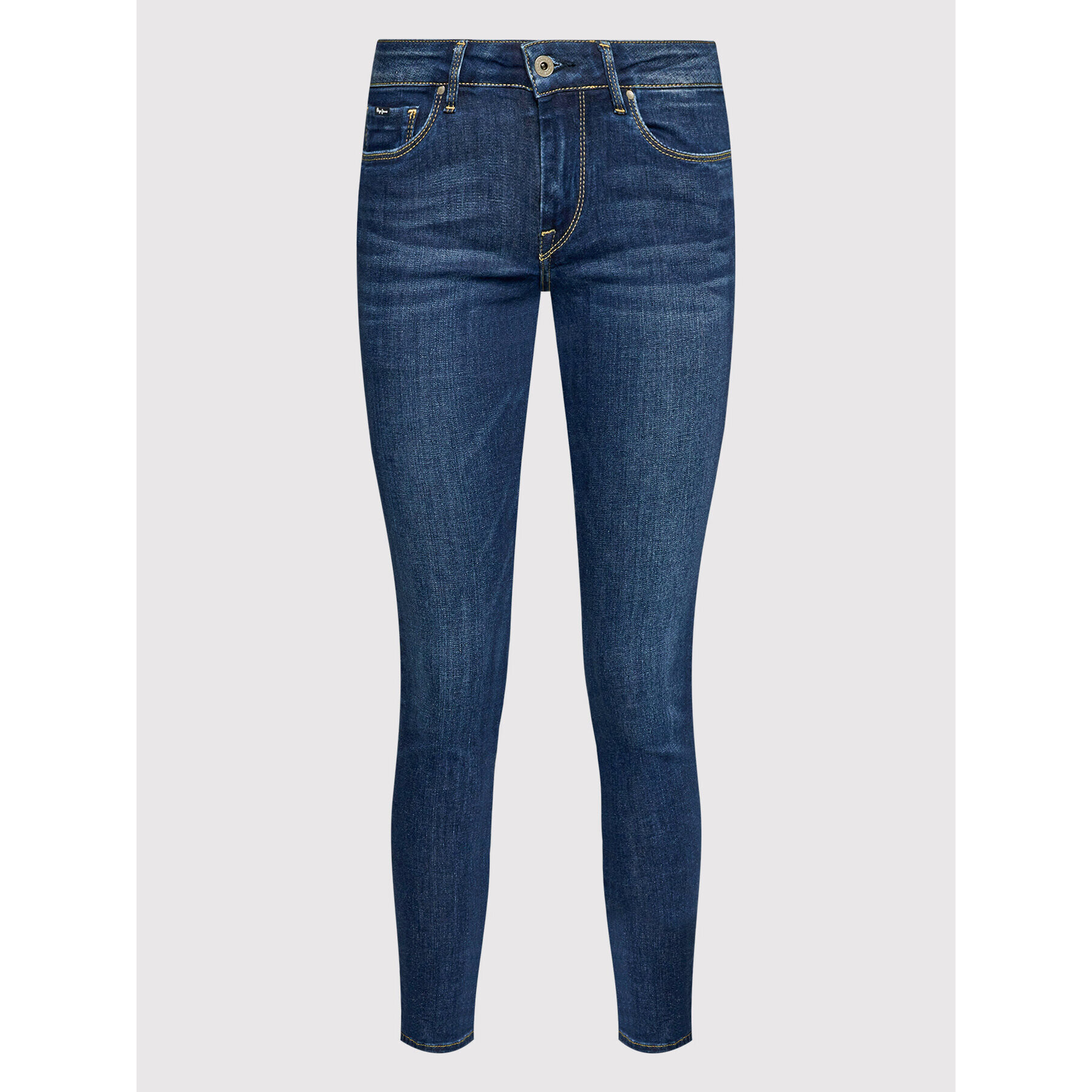 Pepe Jeans Blugi Soho PL204174 Bleumarin Skinny Fit - Pled.ro