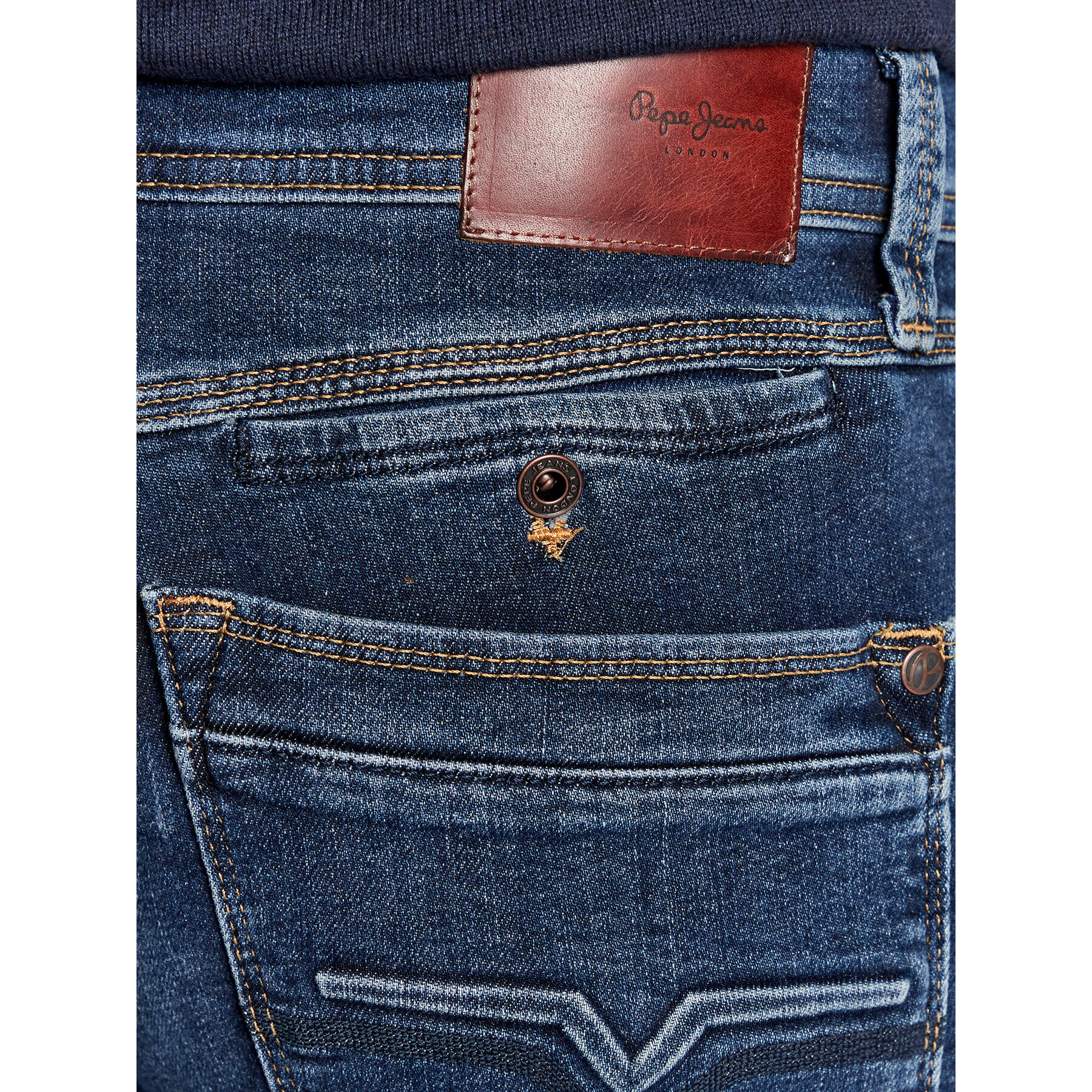 Pepe Jeans Blugi Spike PM206325 Albastru Regular Fit - Pled.ro