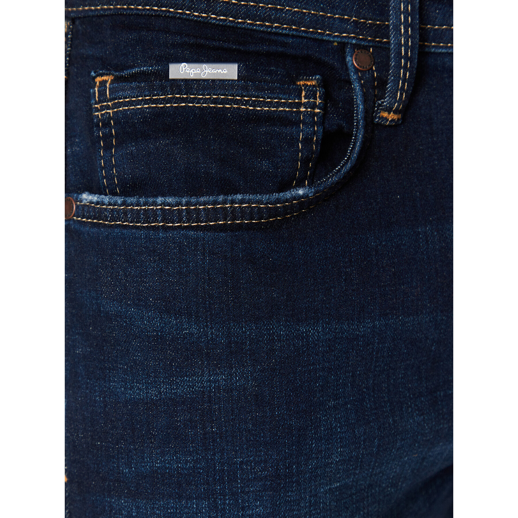 Pepe Jeans Blugi Stanley PM206326 Albastru Taper Fit - Pled.ro