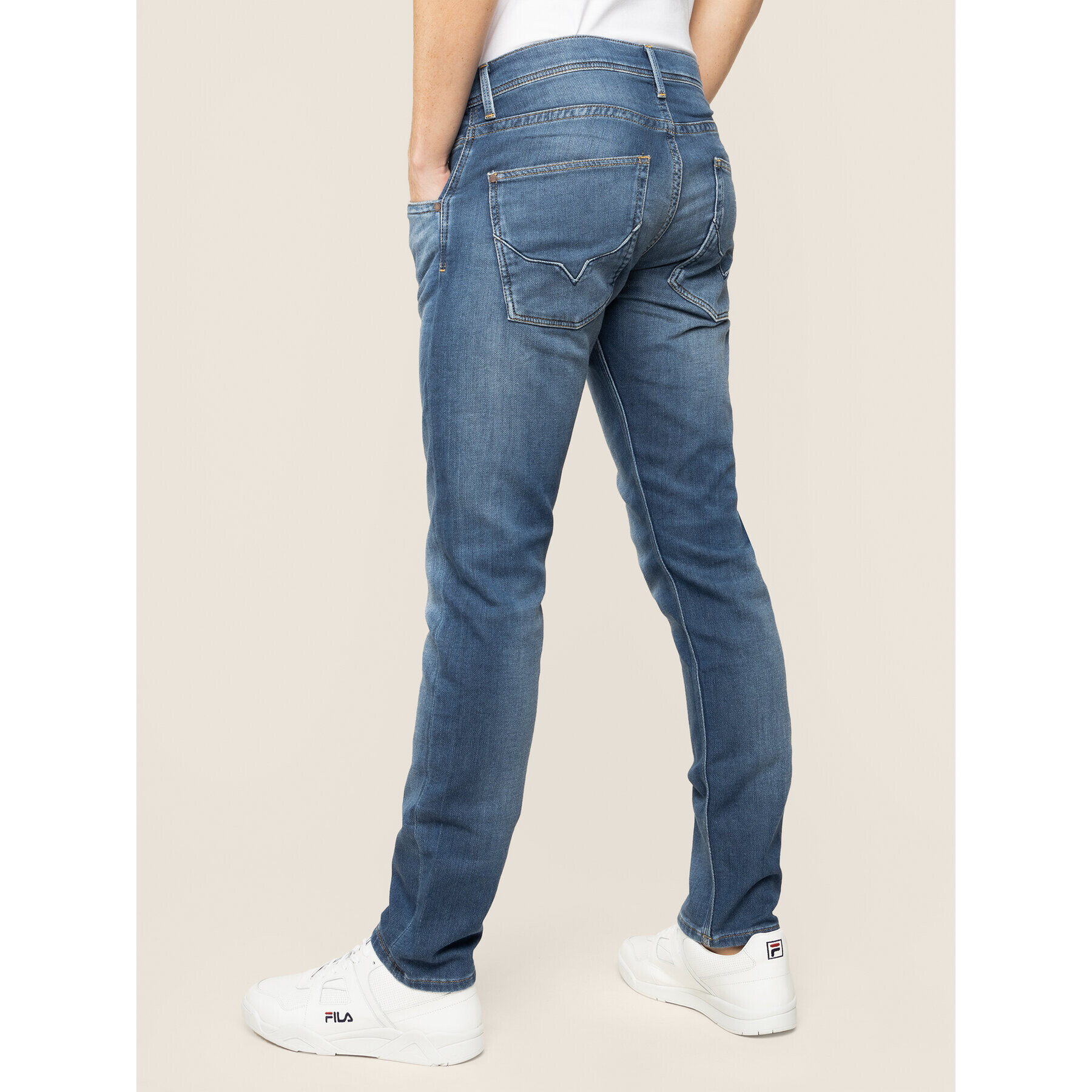 Pepe Jeans Blugi Track PM201100 Bleumarin Regular Fit - Pled.ro