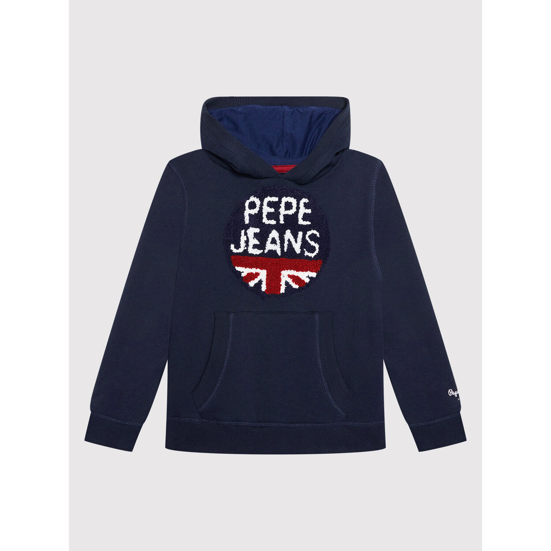 Pepe Jeans Bluză Alexander PB581258 Bleumarin Regular Fit - Pled.ro