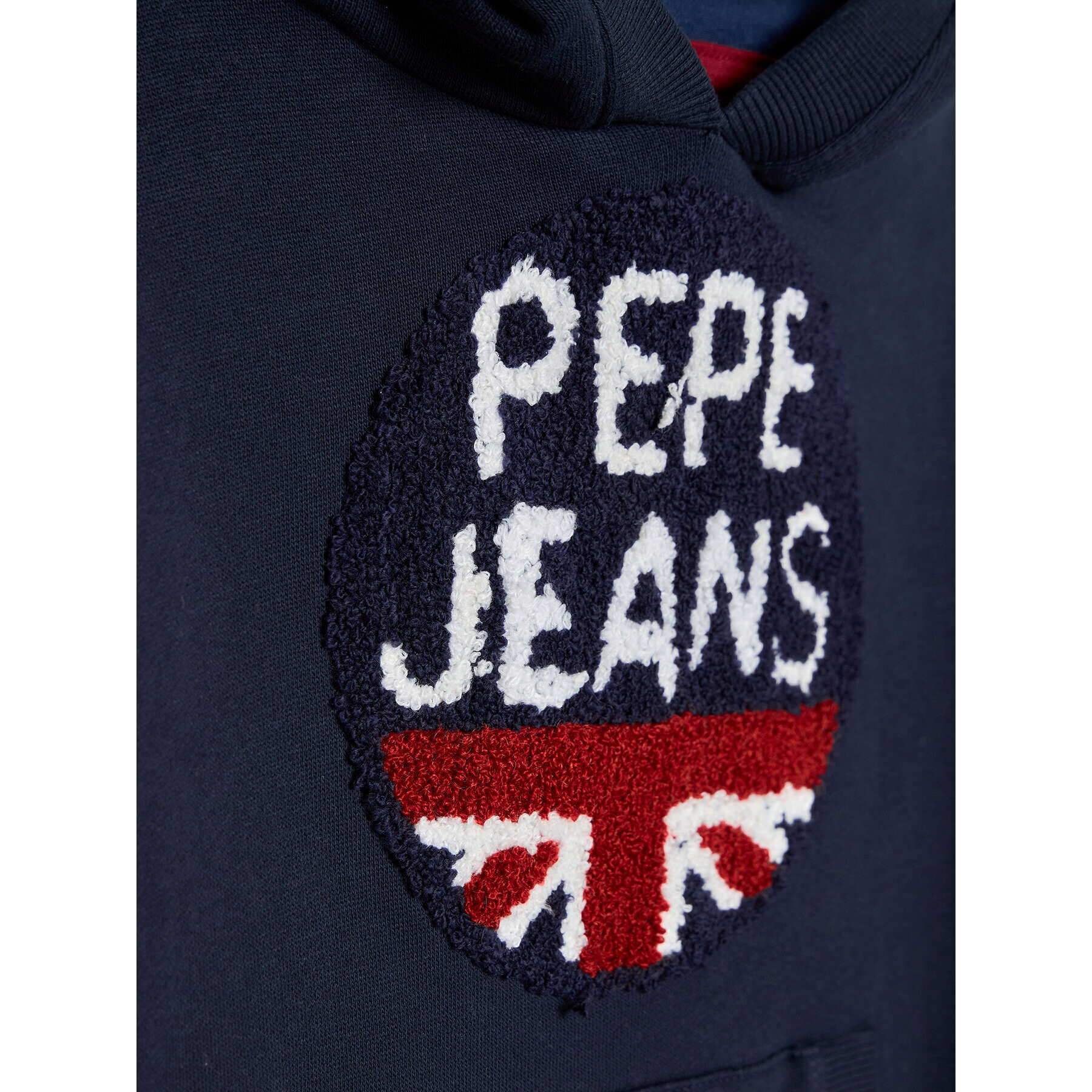 Pepe Jeans Bluză Alexander PB581258 Bleumarin Regular Fit - Pled.ro