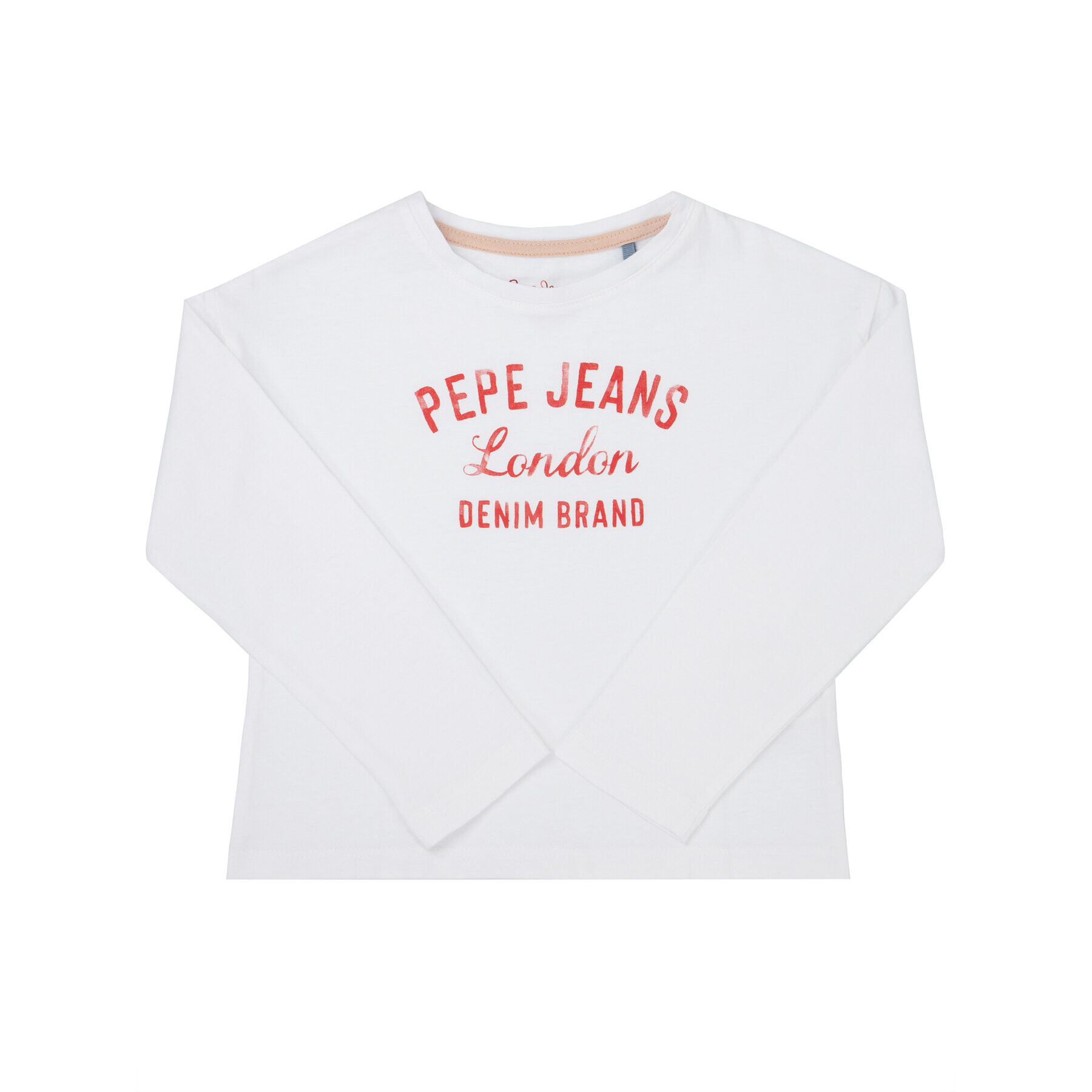 Pepe Jeans Bluză Ciara PG502392 Alb Regular Fit - Pled.ro