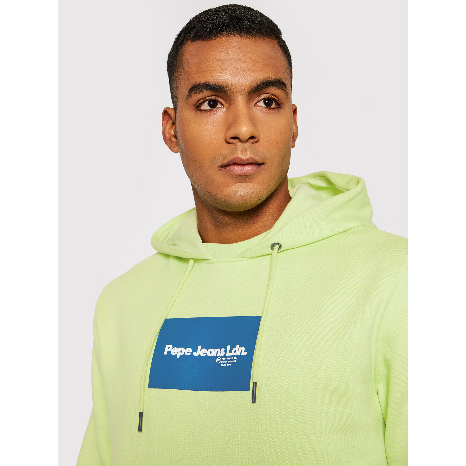 Pepe Jeans Bluză Dexter PM582086 Verde Regular Fit - Pled.ro