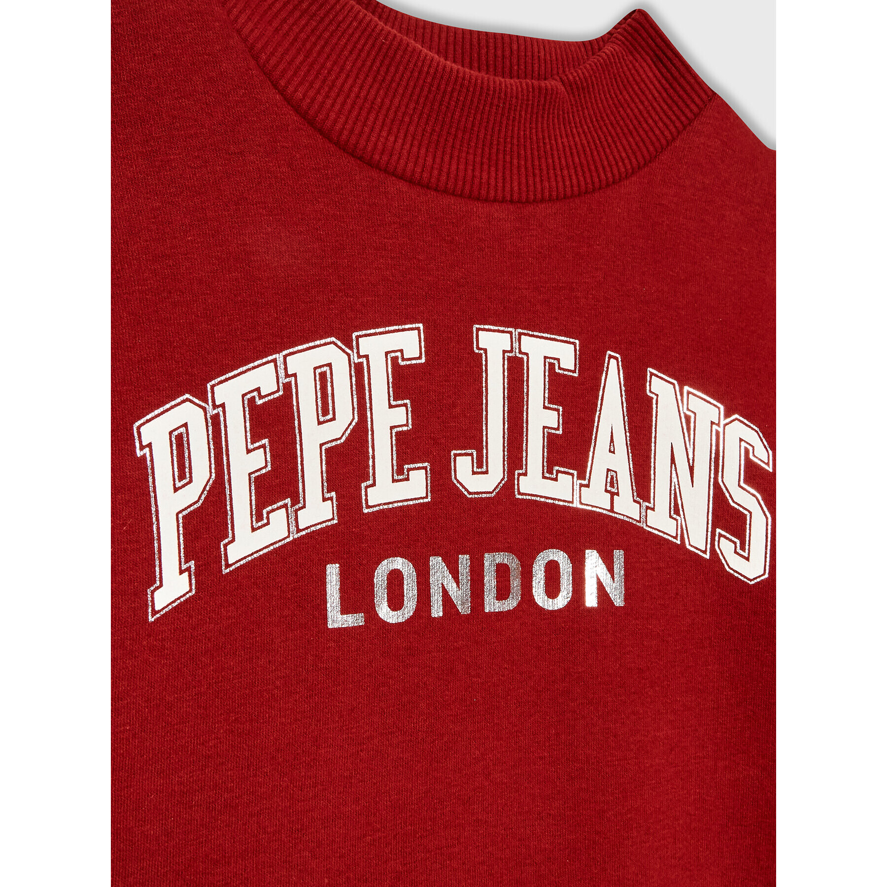 Pepe Jeans Bluză Elisabeth PG581252 Roșu Relaxed Fit - Pled.ro