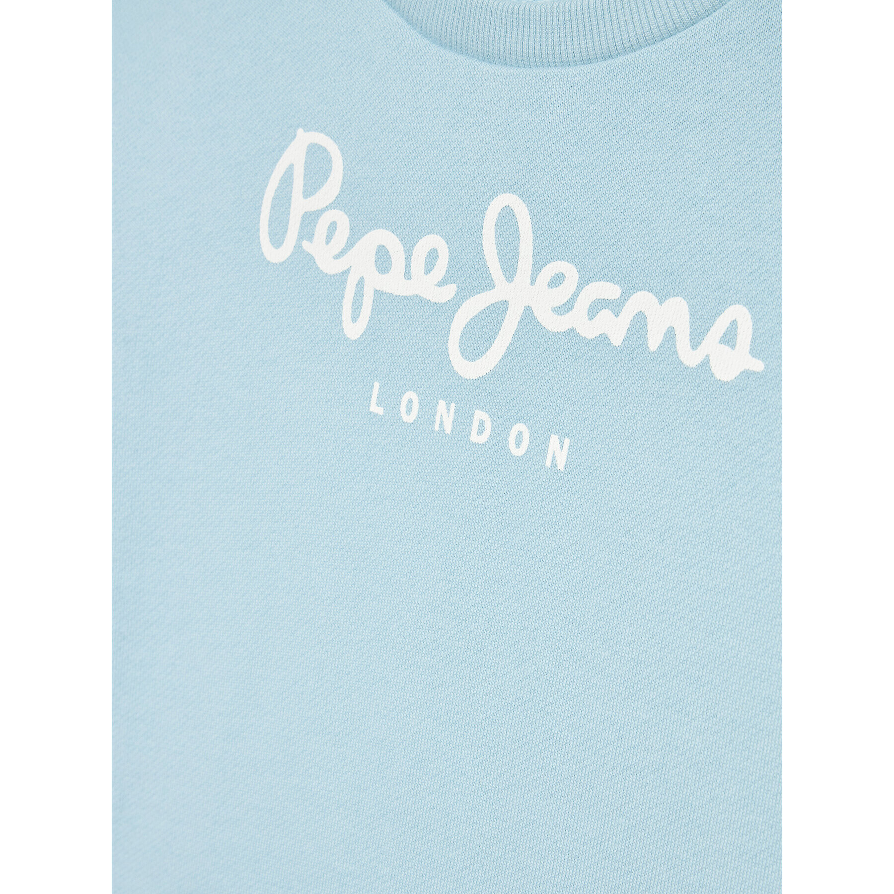 Pepe Jeans Bluză Logo Rose PG581246 Albastru Regular Fit - Pled.ro