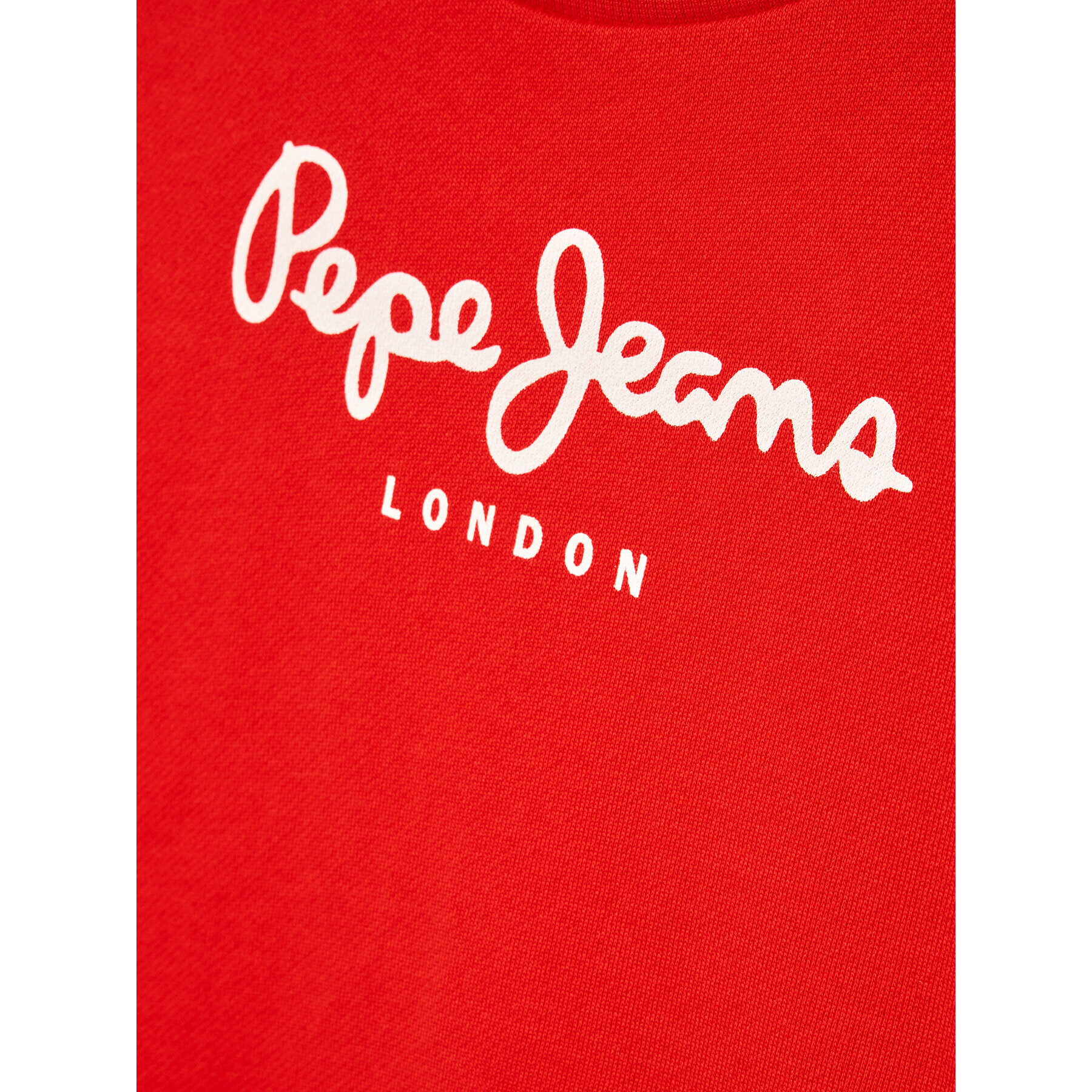 Pepe Jeans Bluză Logo Rose PG581246 Roșu Regular Fit - Pled.ro