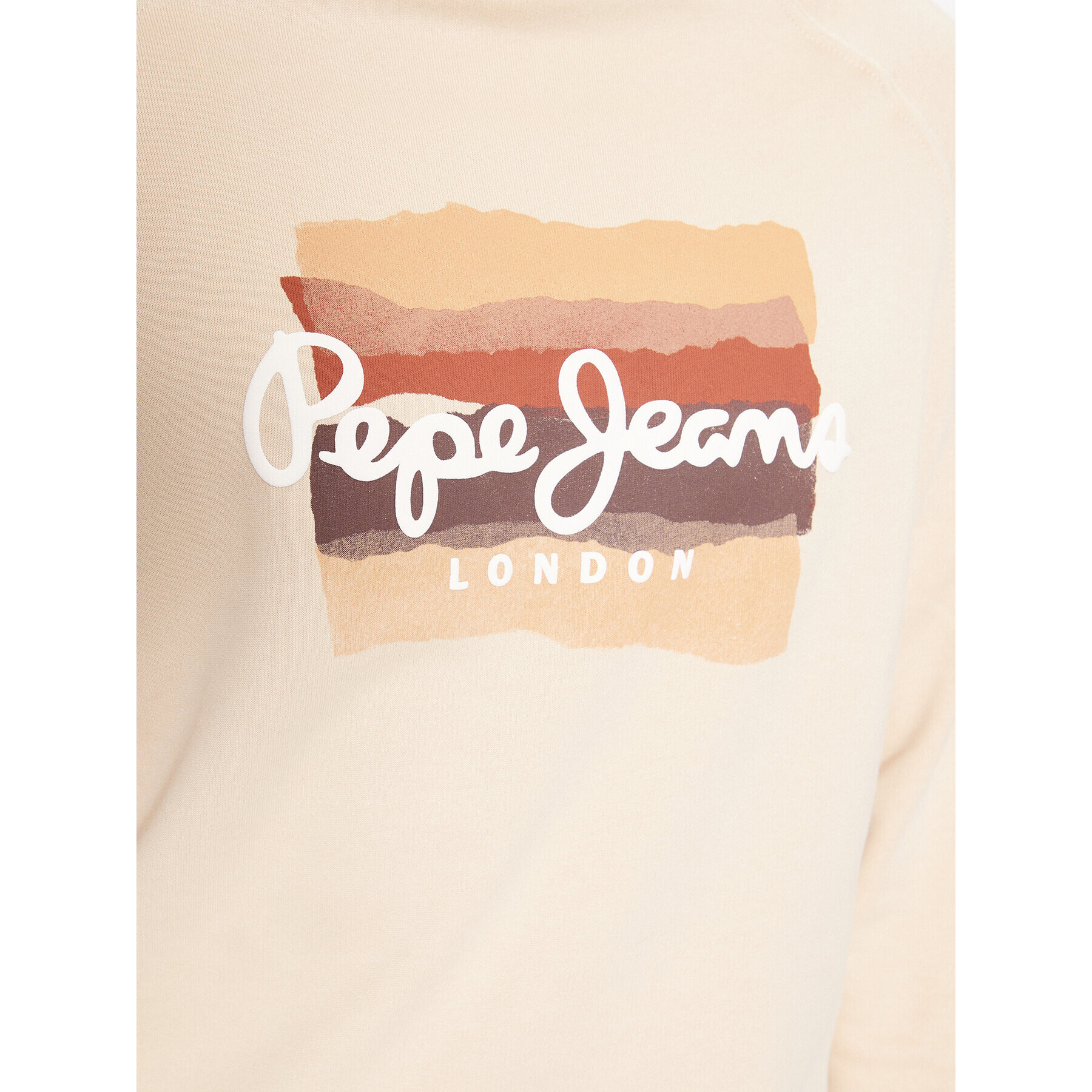 Pepe Jeans Bluză Mun PM582519 Bej Regular Fit - Pled.ro