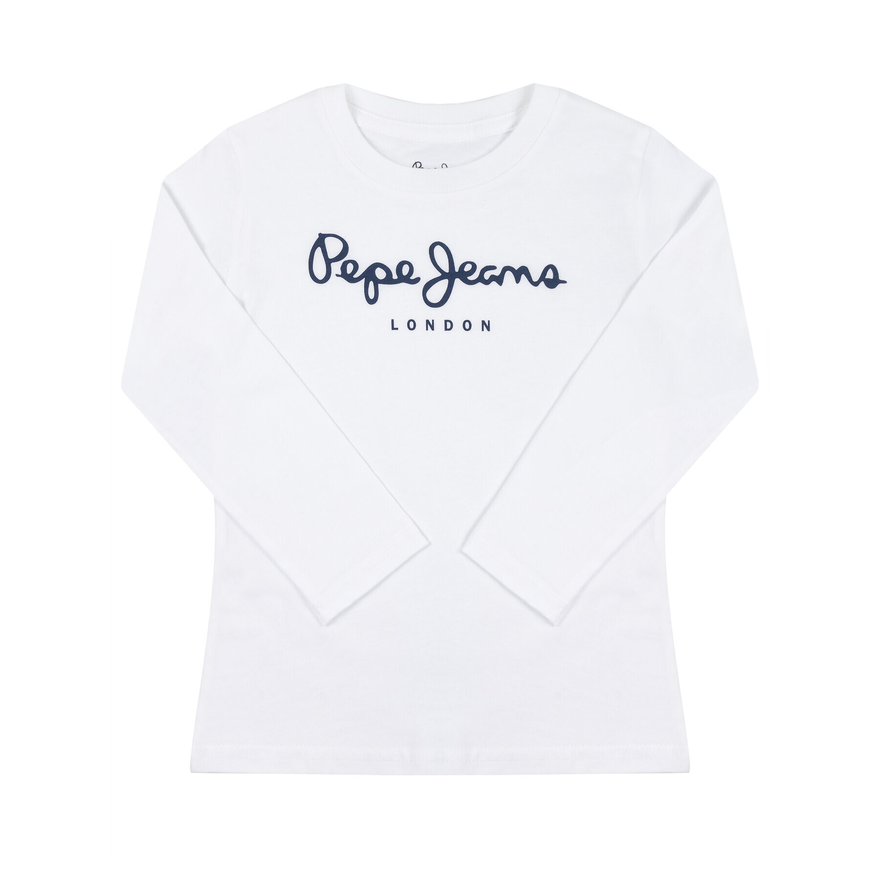 Pepe Jeans Bluză New Herman Jr PB501010 Alb Regular Fit - Pled.ro