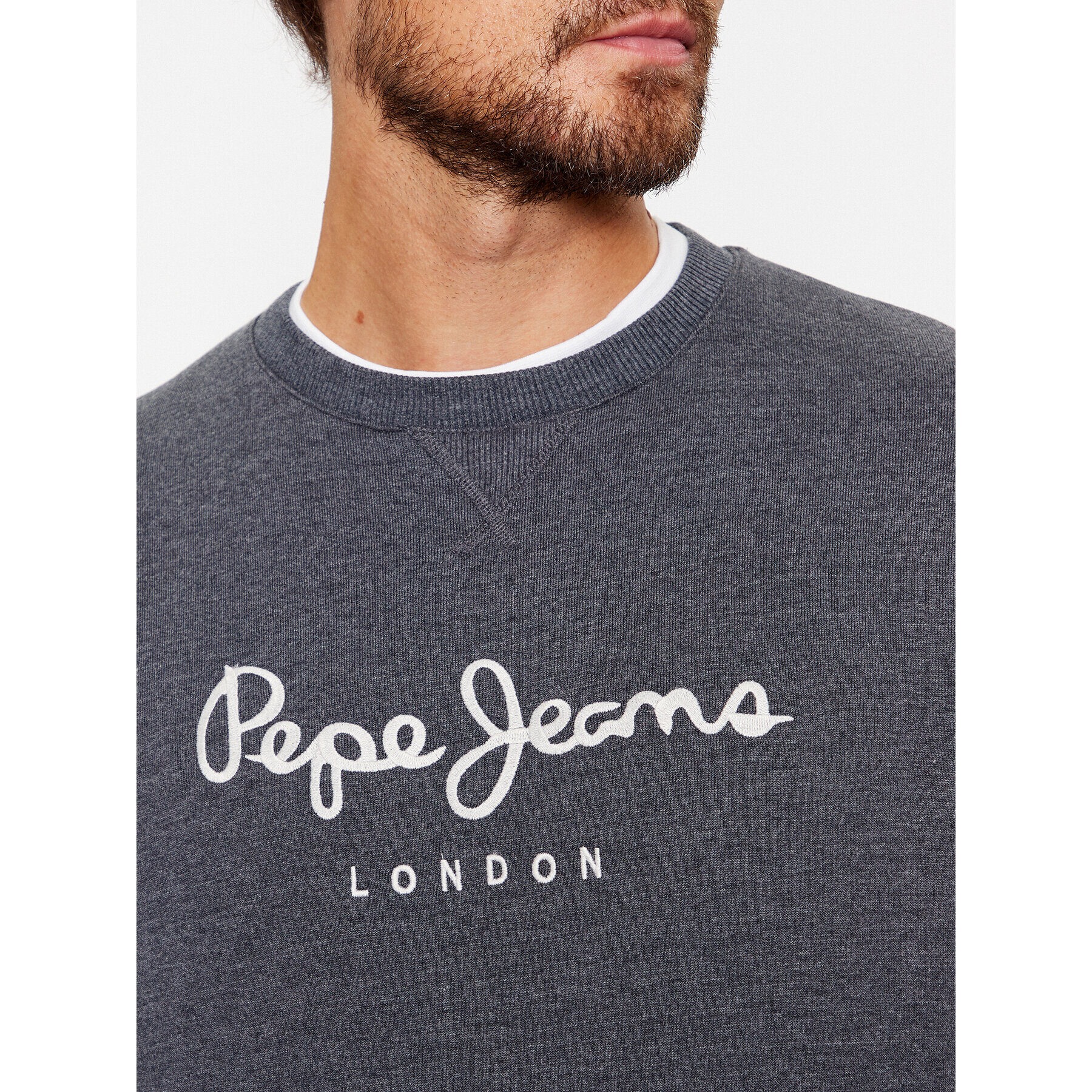 Pepe Jeans Bluză Nouvel PM582522 Bleumarin Regular Fit - Pled.ro