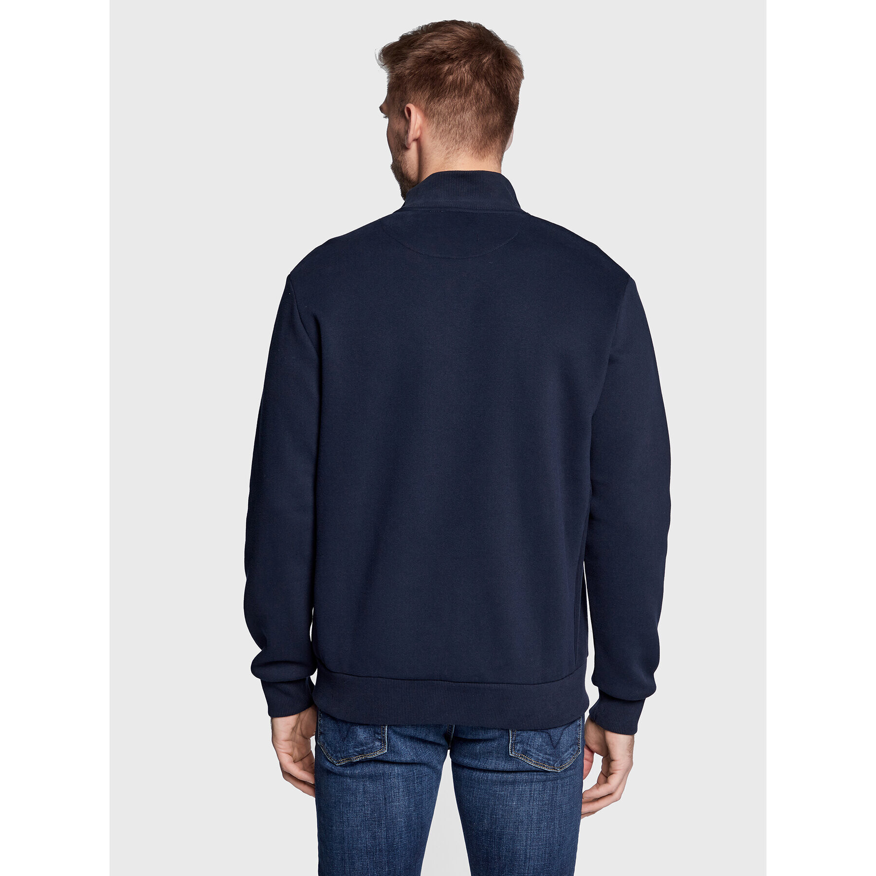 Pepe Jeans Bluză Prescott PM582280 Bleumarin Regular Fit - Pled.ro