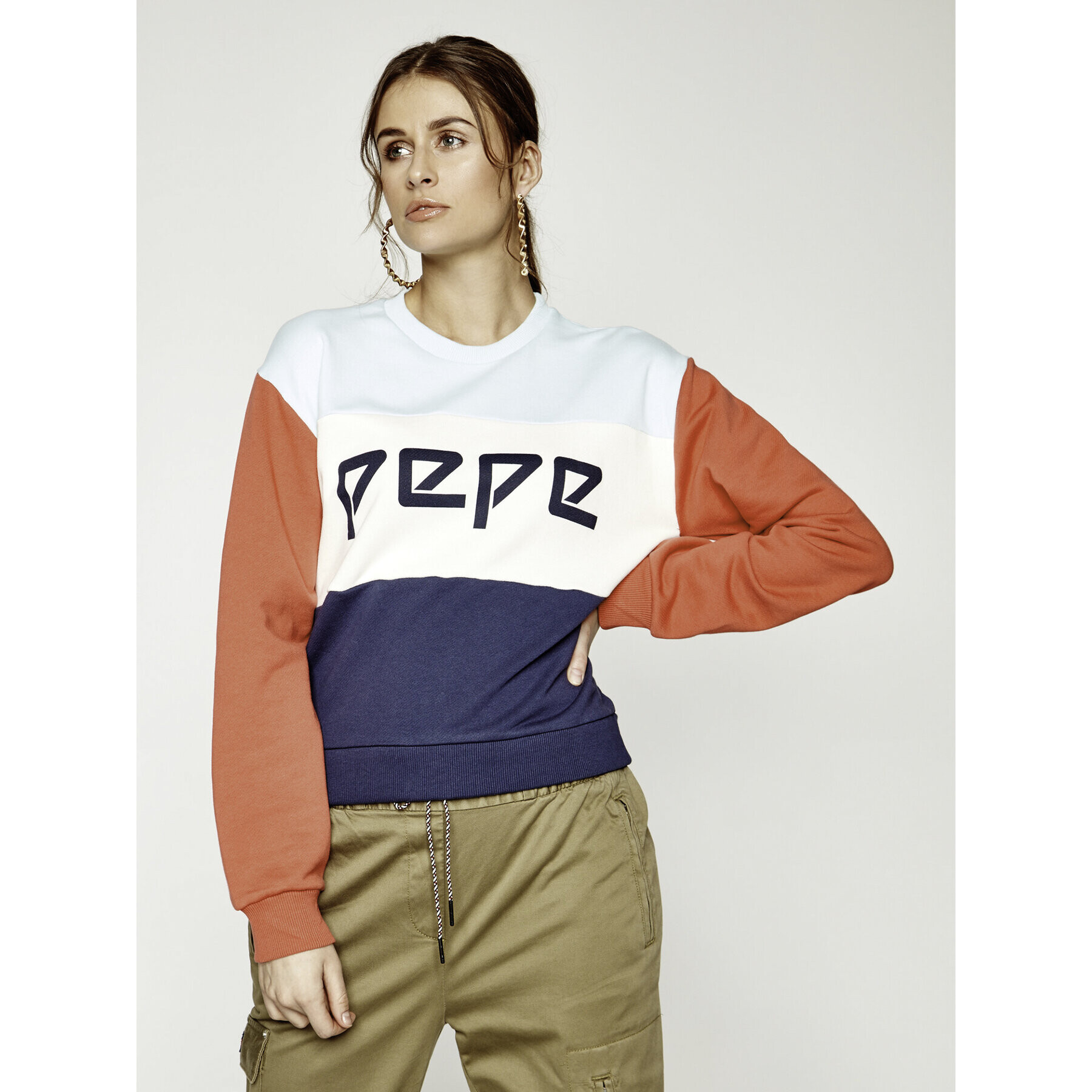 Pepe Jeans Bluză Primrose PL580963 Colorat Regular Fit - Pled.ro