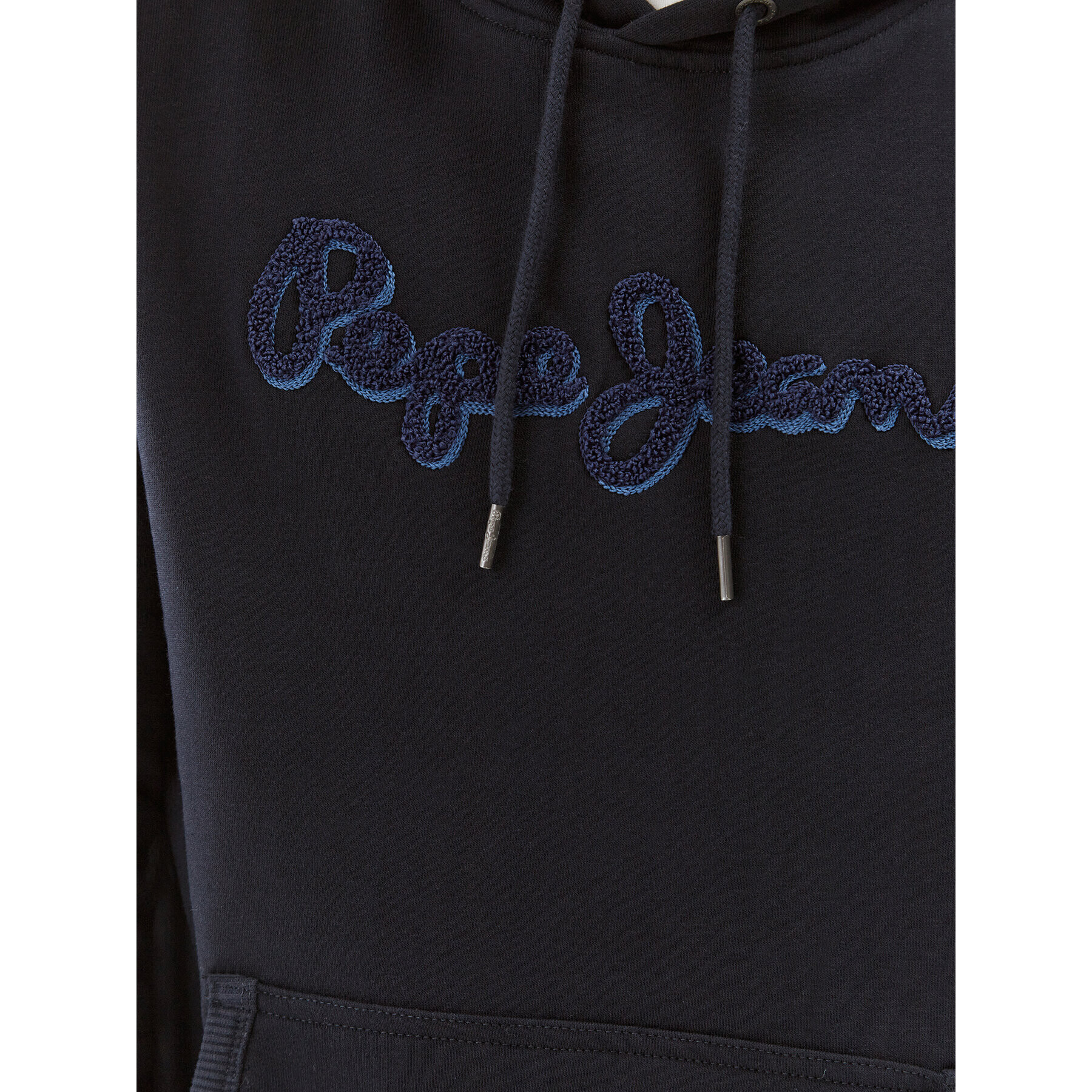 Pepe Jeans Bluză Ryan Hoodie PM582328 Bleumarin Regular Fit - Pled.ro