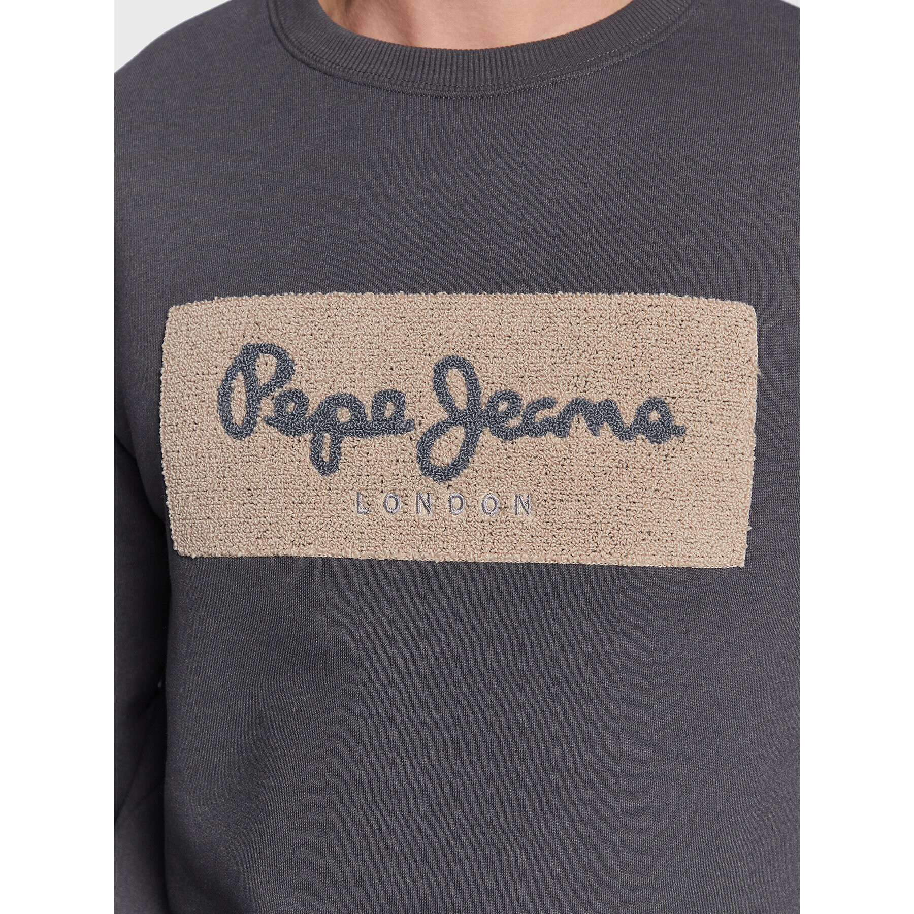 Pepe Jeans Bluză Sean PM582316 Gri Regular Fit - Pled.ro