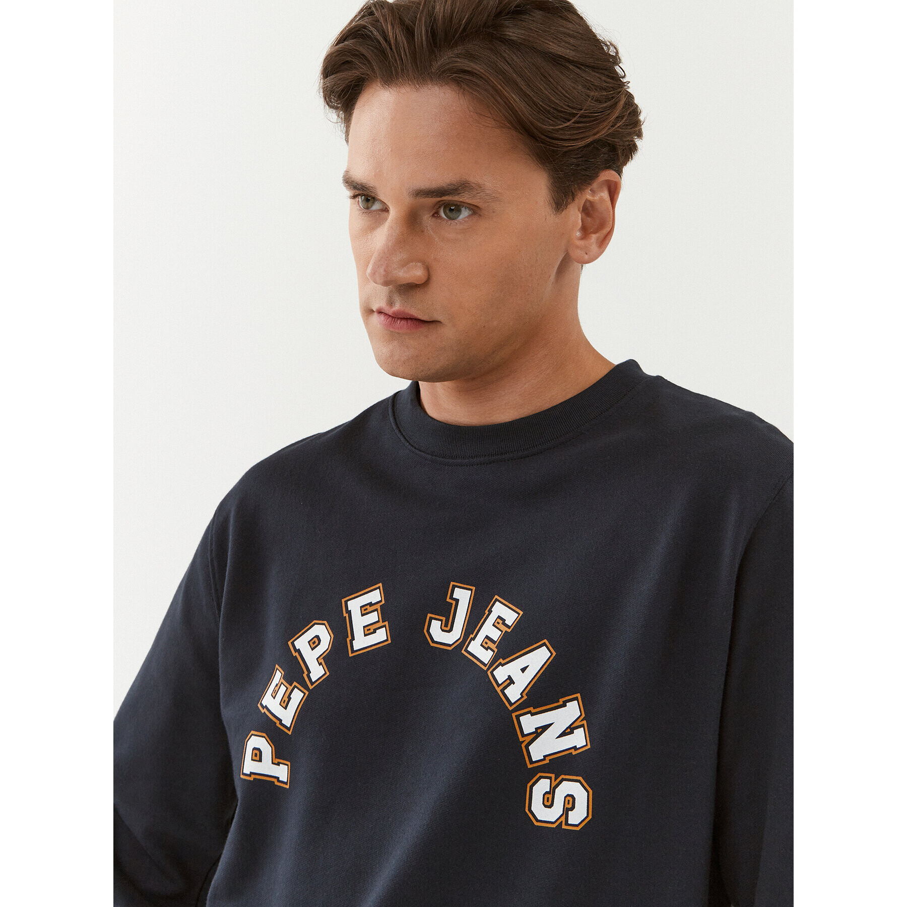 Pepe Jeans Bluză Westend Sweat PM582524 Bleumarin Regular Fit - Pled.ro