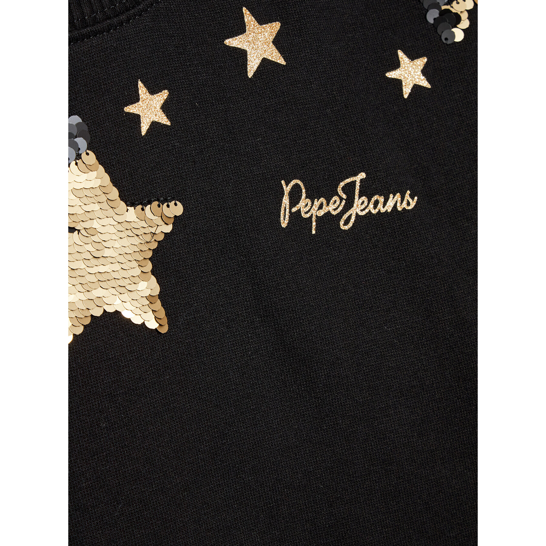 Pepe Jeans Bluză Evony PG581266 Negru Regular Fit - Pled.ro