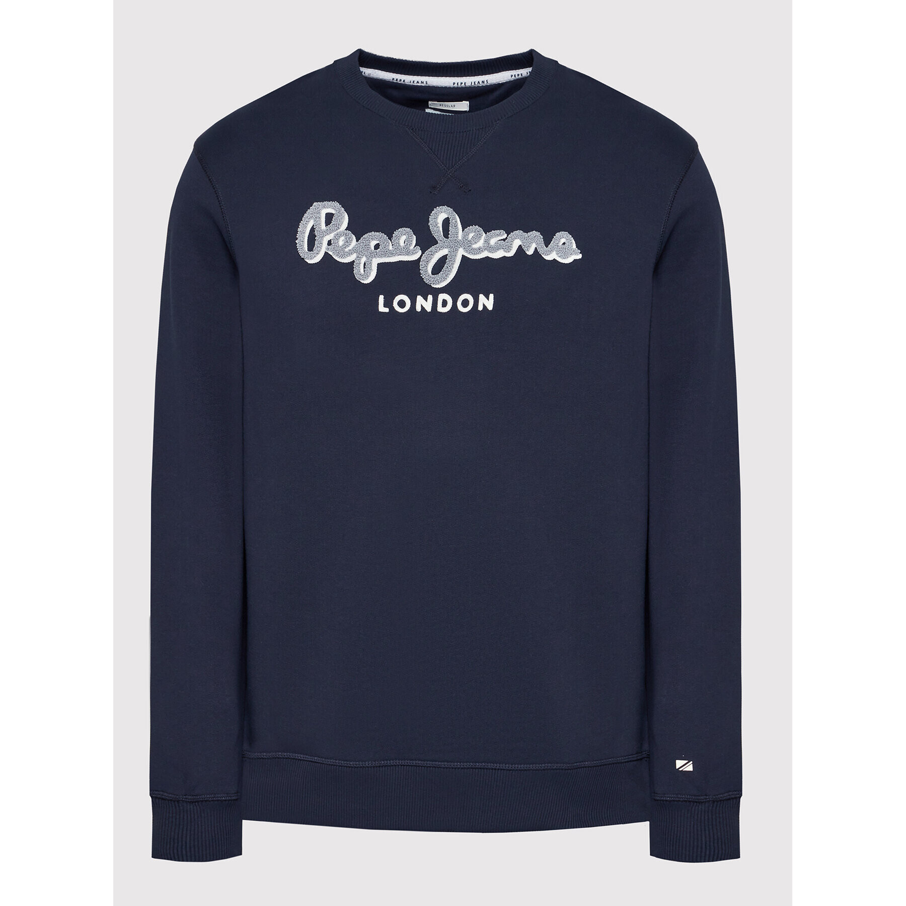 Pepe Jeans Bluză Lamont PM582225 Bleumarin Regular Fit - Pled.ro