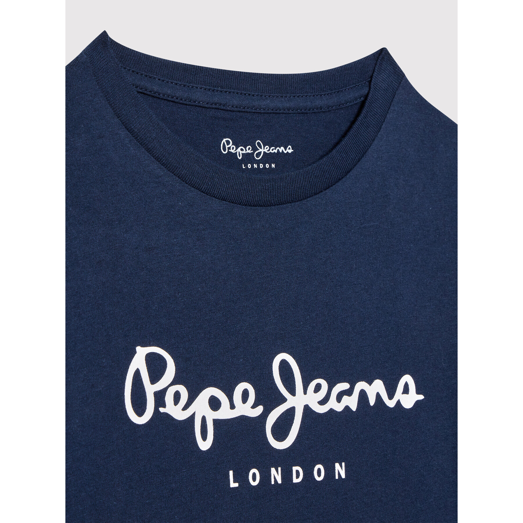 Pepe Jeans Bluză New Herman PB503490 Bleumarin Regular Fit - Pled.ro