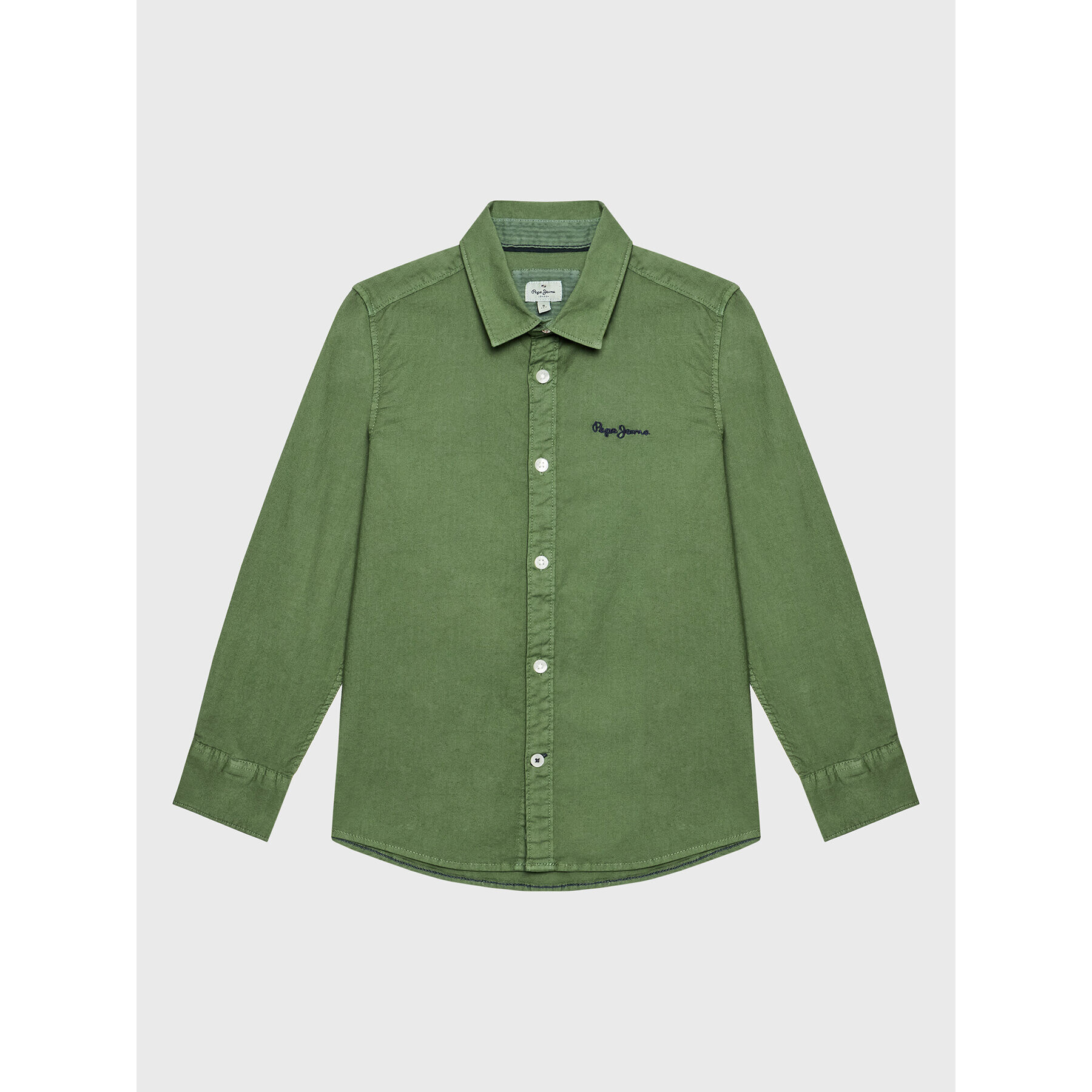 Pepe Jeans Cămașă Keaton PB302304 Verde Regular Fit - Pled.ro