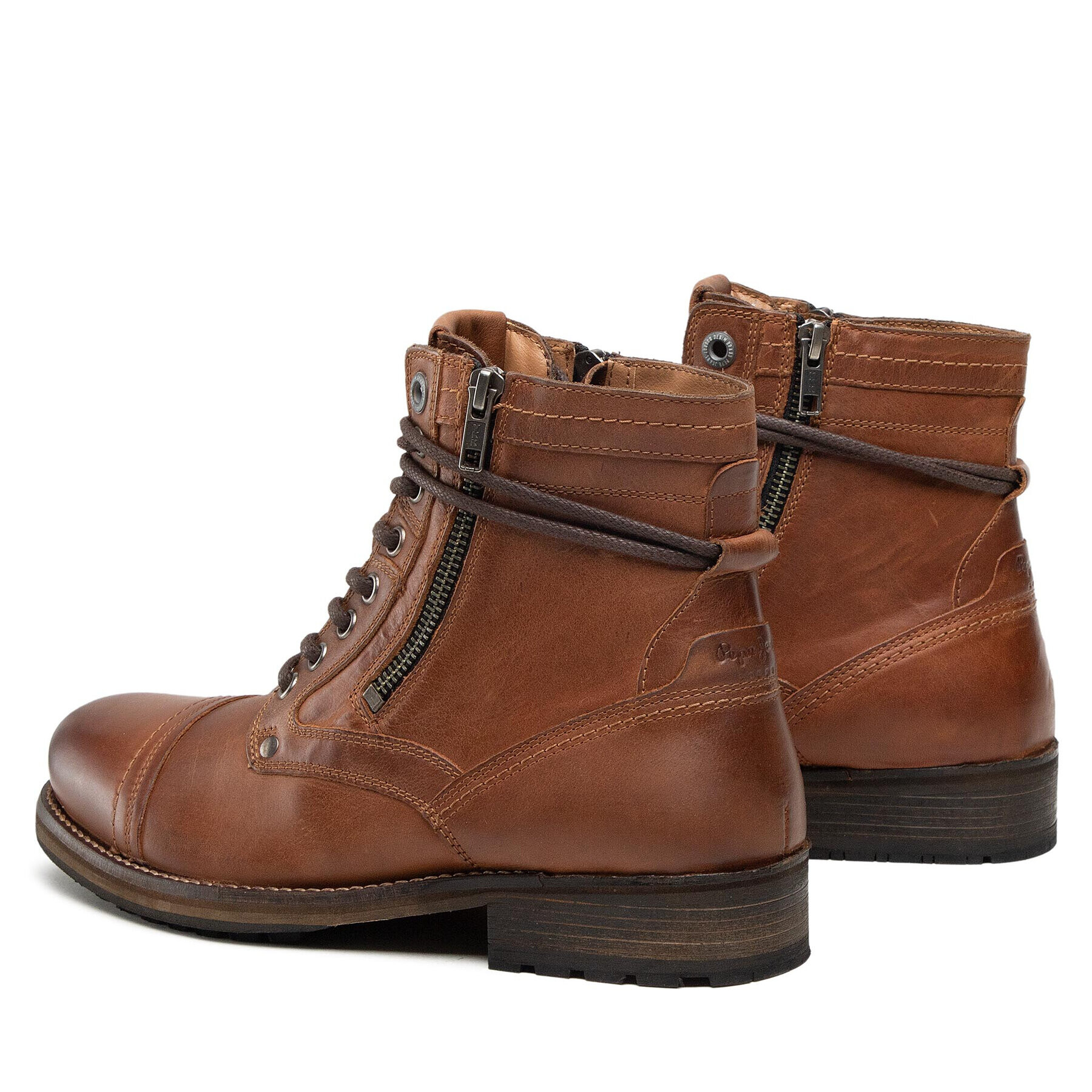 Pepe Jeans Cizme Melting High PMS50206 Maro - Pled.ro