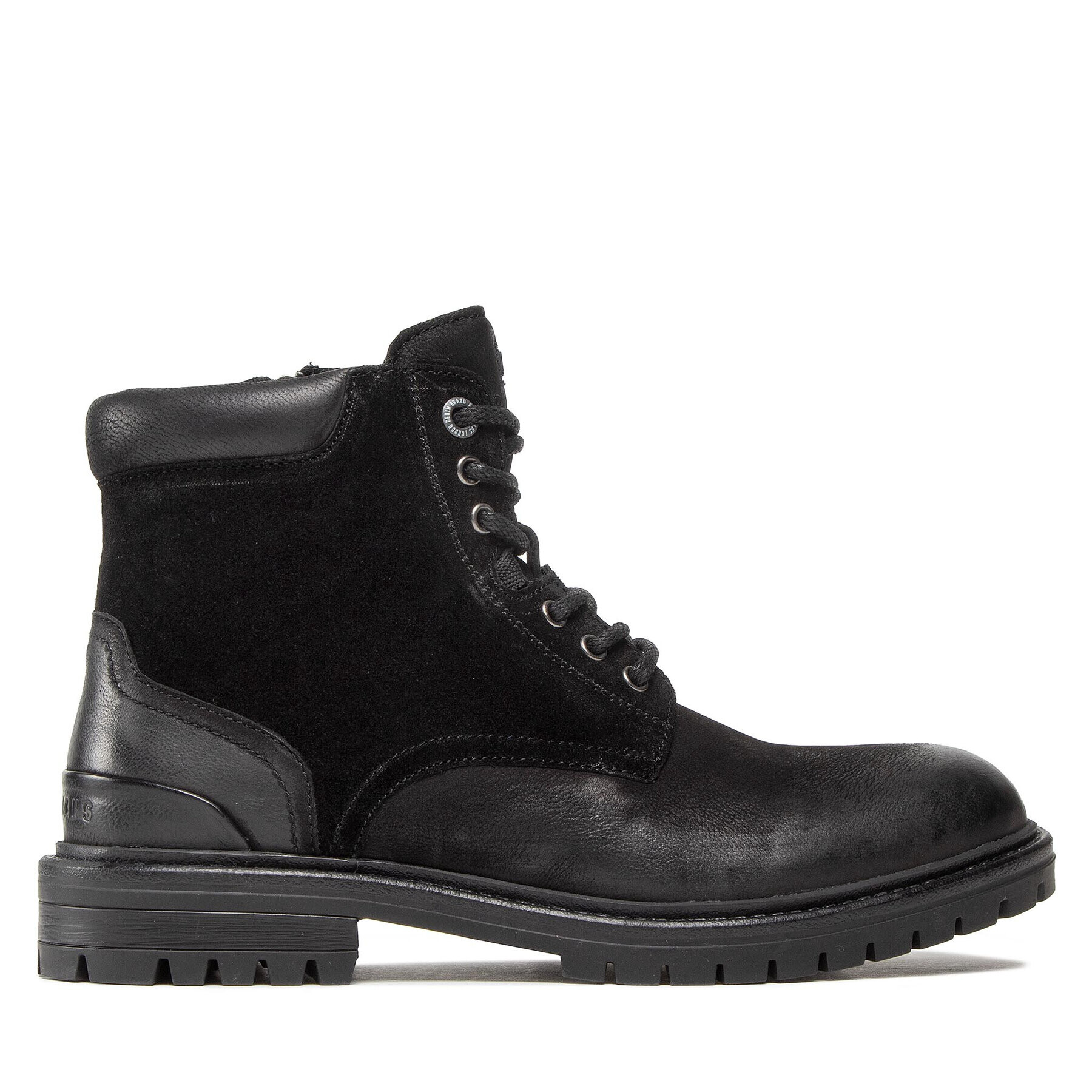 Pepe Jeans Cizme Ned Boot Antic Warm PMS50222 Negru - Pled.ro