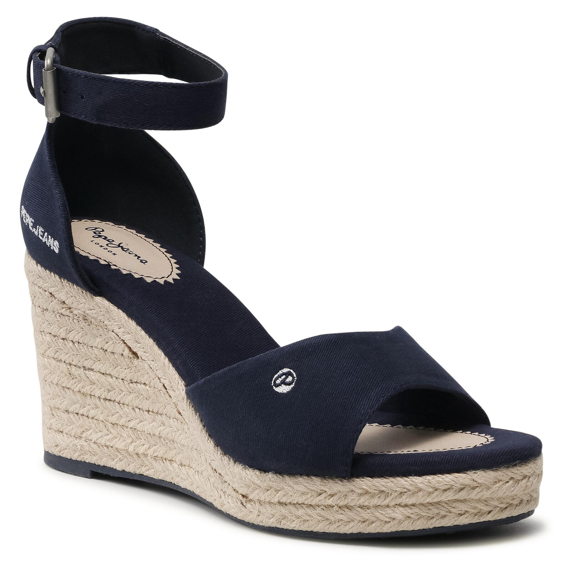 Pepe Jeans Espadrile Maida Bass PLS90513 Bleumarin - Pled.ro