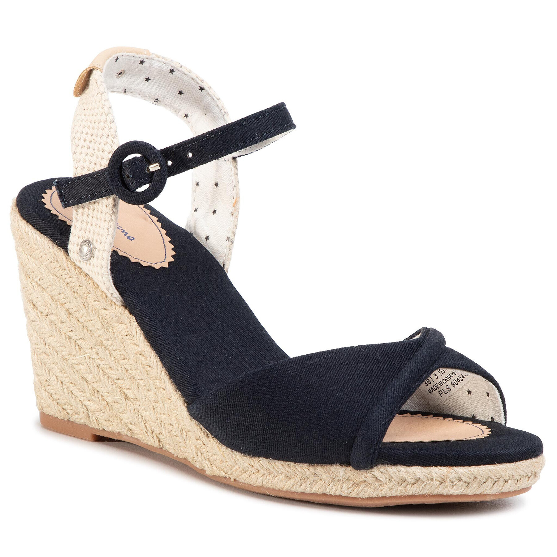 Pepe Jeans Espadrile Shark Lady PLS90454 Bleumarin - Pled.ro