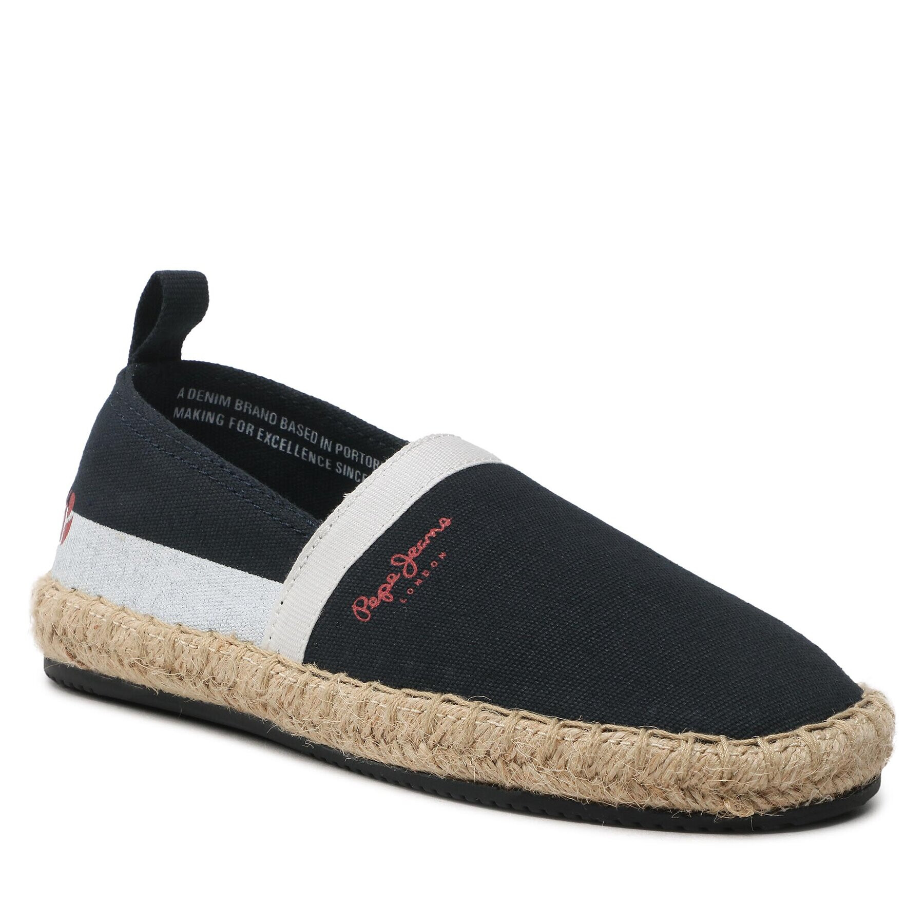 Pepe Jeans Espadrile Tourist Camp Boys PBS10095 Bleumarin - Pled.ro