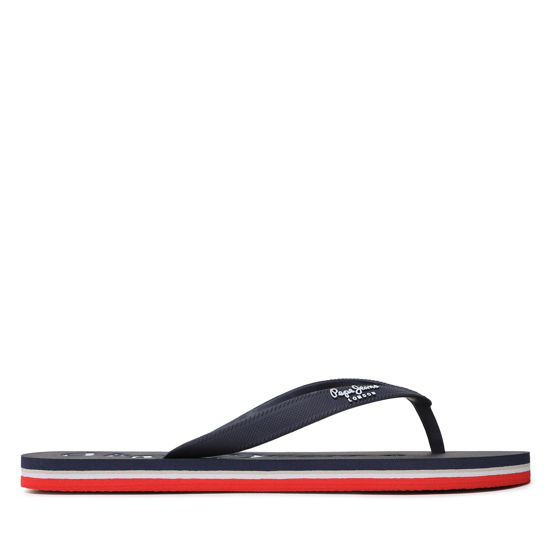 Pepe Jeans Flip flop Bay Beach Basic M PMS70128 Bleumarin - Pled.ro