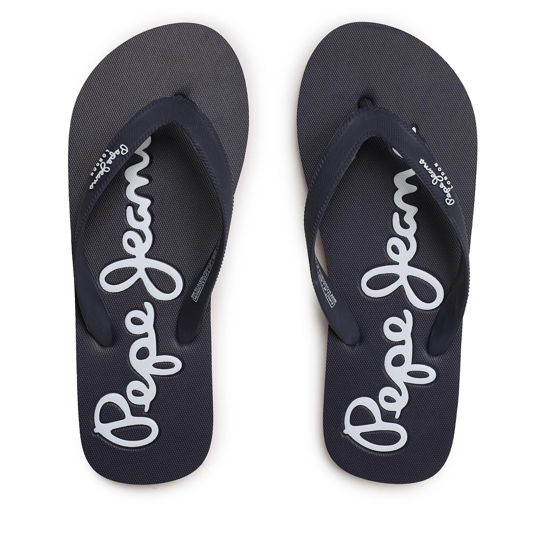 Pepe Jeans Flip flop Bay Beach Basic M PMS70128 Bleumarin - Pled.ro