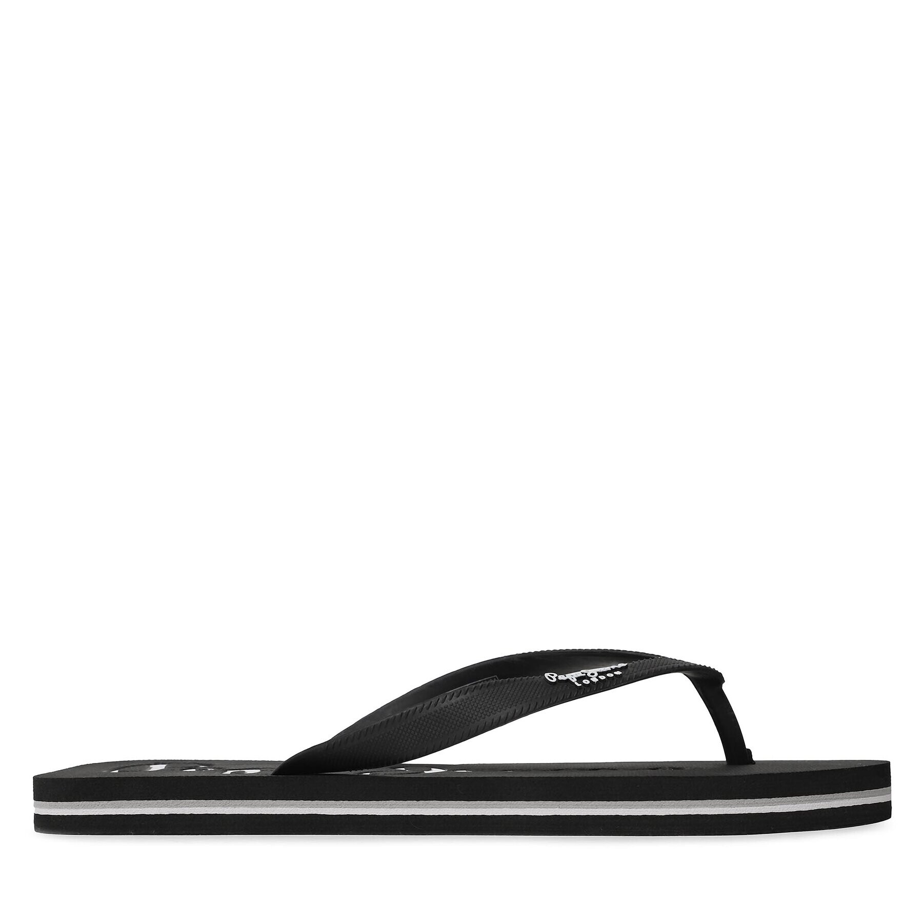 Pepe Jeans Flip flop Bay Beach Basic M PMS70128 Negru - Pled.ro