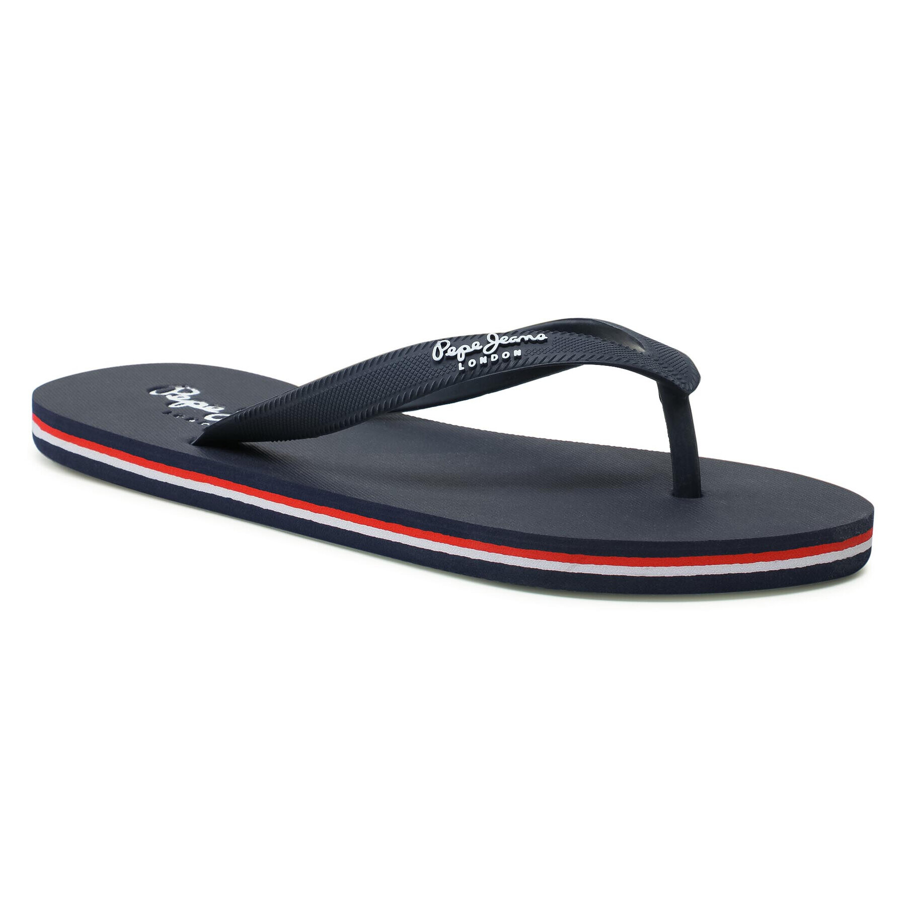 Pepe Jeans Flip flop Bay Beach Classic PMS70097 Bleumarin - Pled.ro