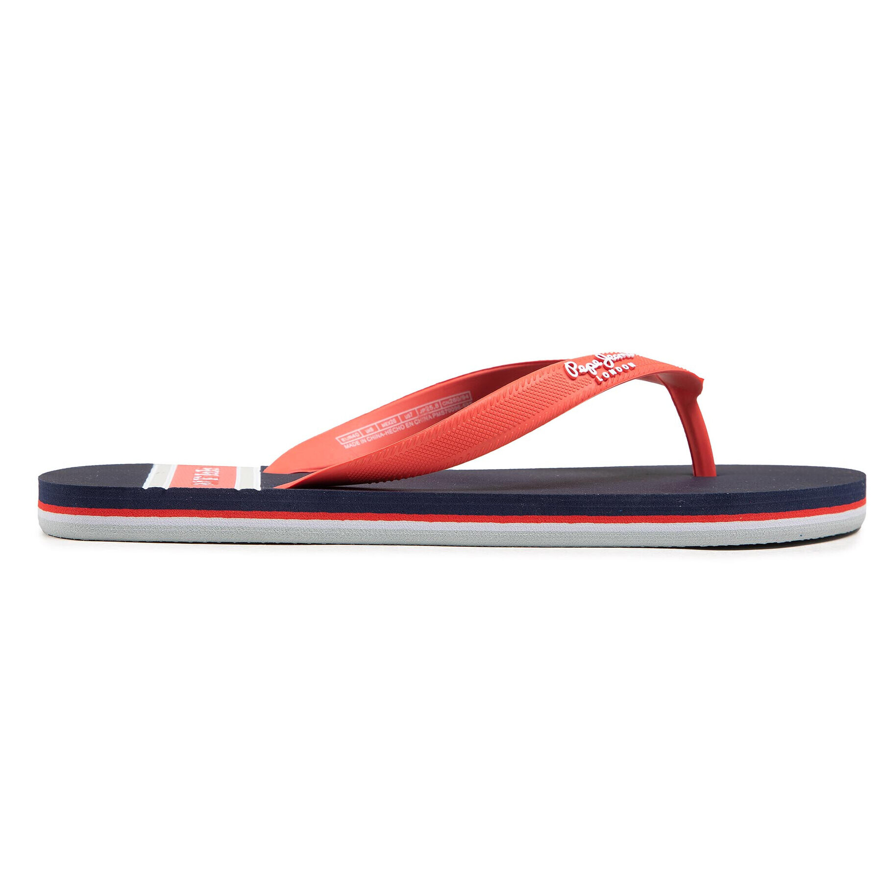 Pepe Jeans Flip flop Bay Beach Man PMS70096 Roșu - Pled.ro