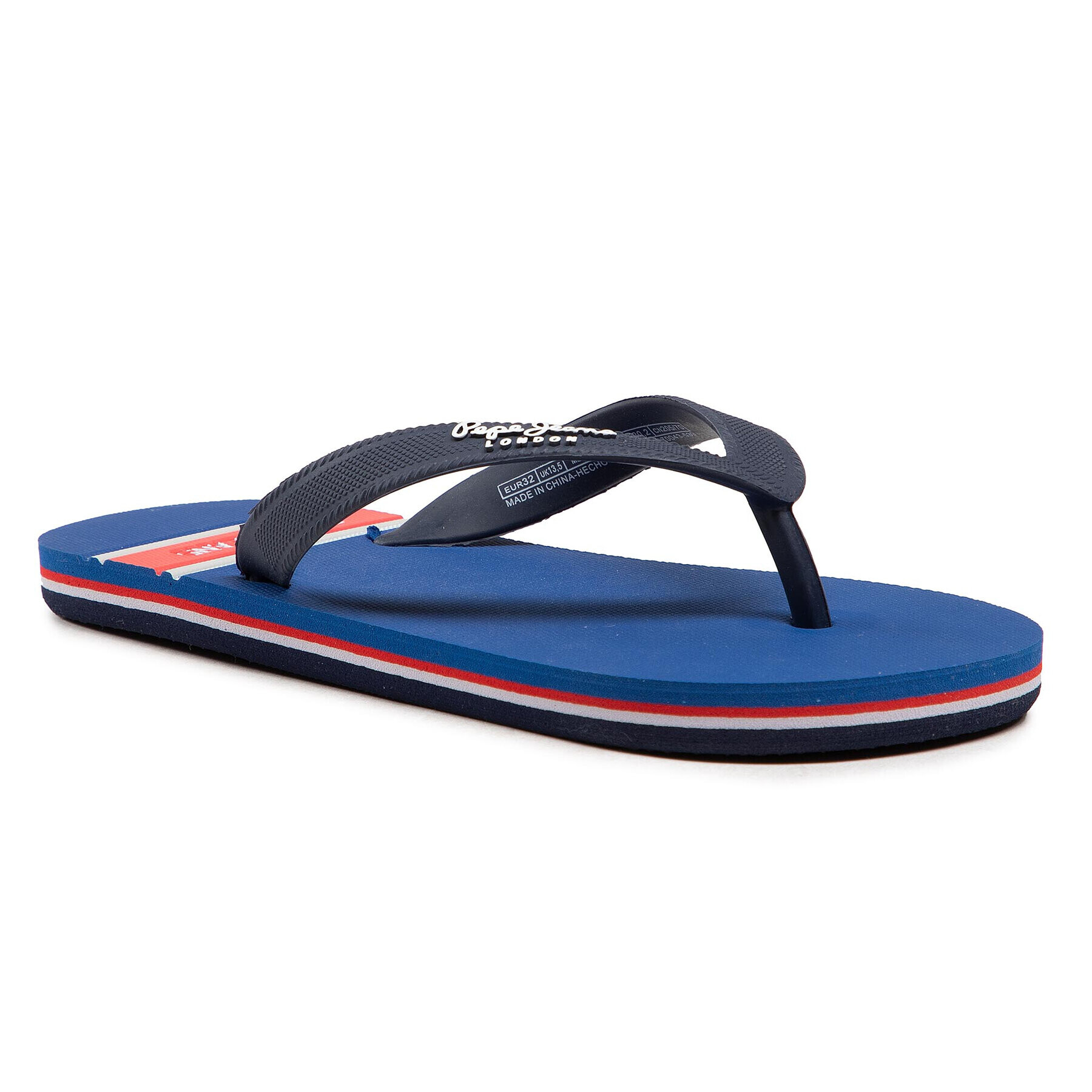 Pepe Jeans Flip flop Bay Beatch Boy PBS70043 Bleumarin - Pled.ro