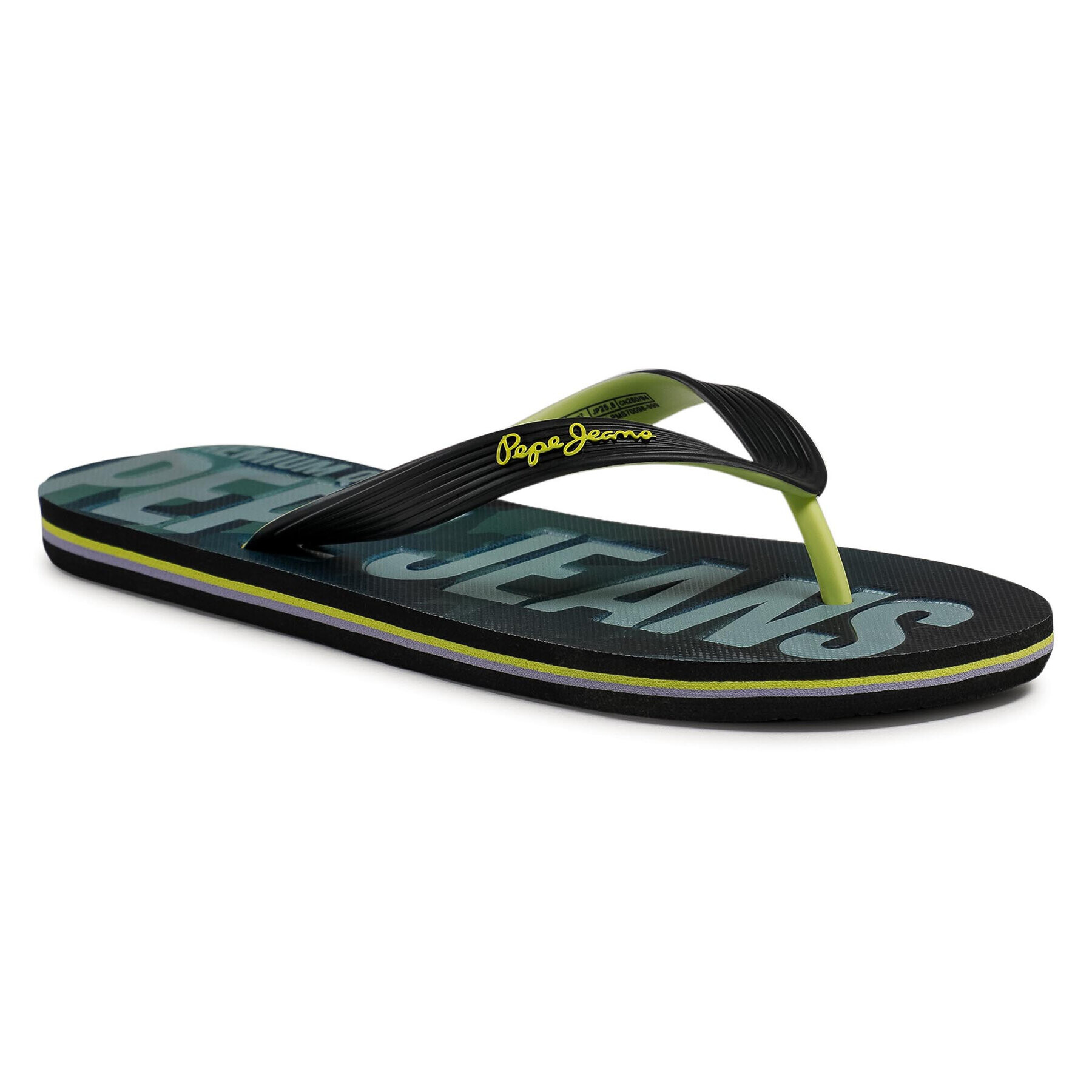 Pepe Jeans Flip flop Hawi Camo PMS70098 Negru - Pled.ro