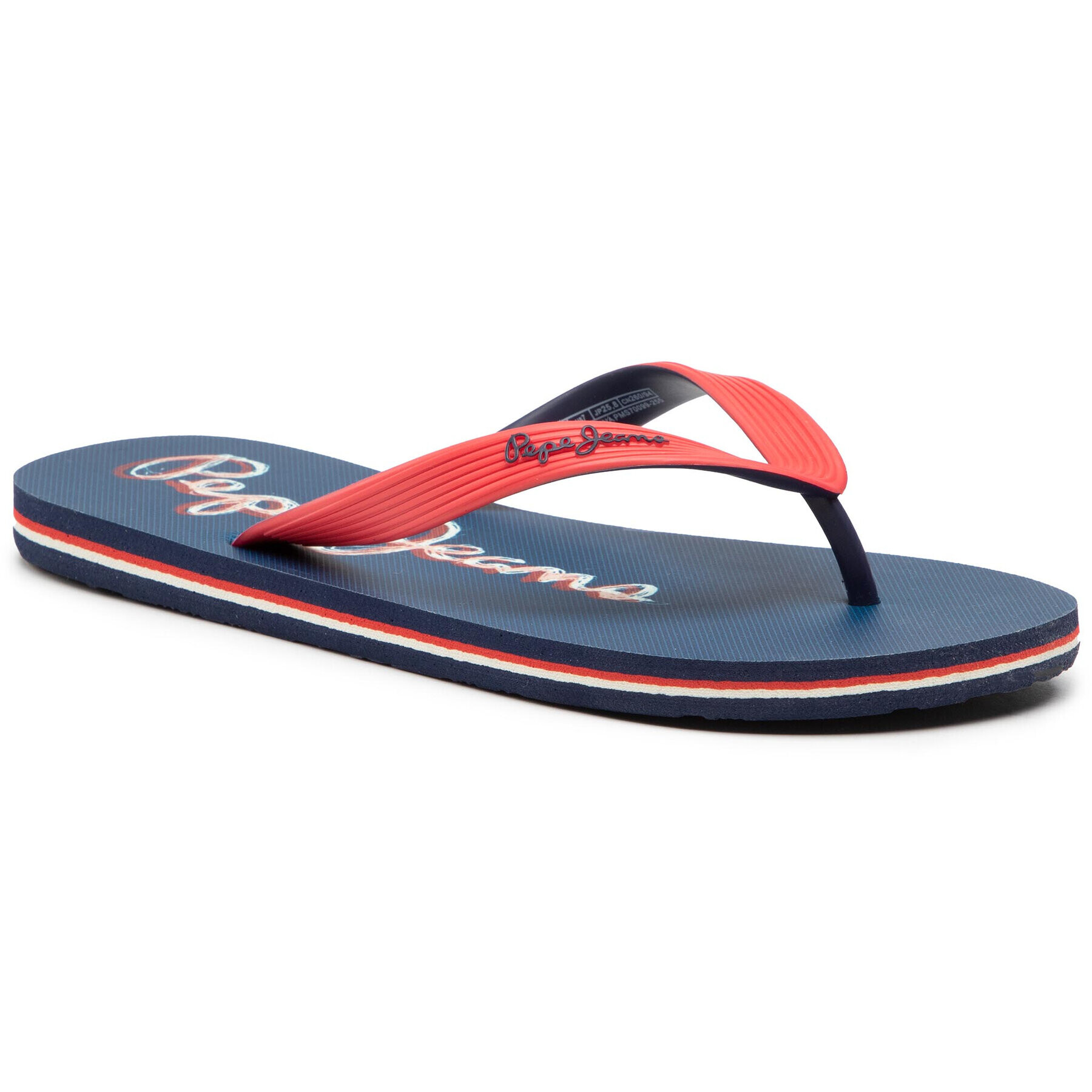 Pepe Jeans Flip flop Hawi Duncan PMS70099 Roșu - Pled.ro