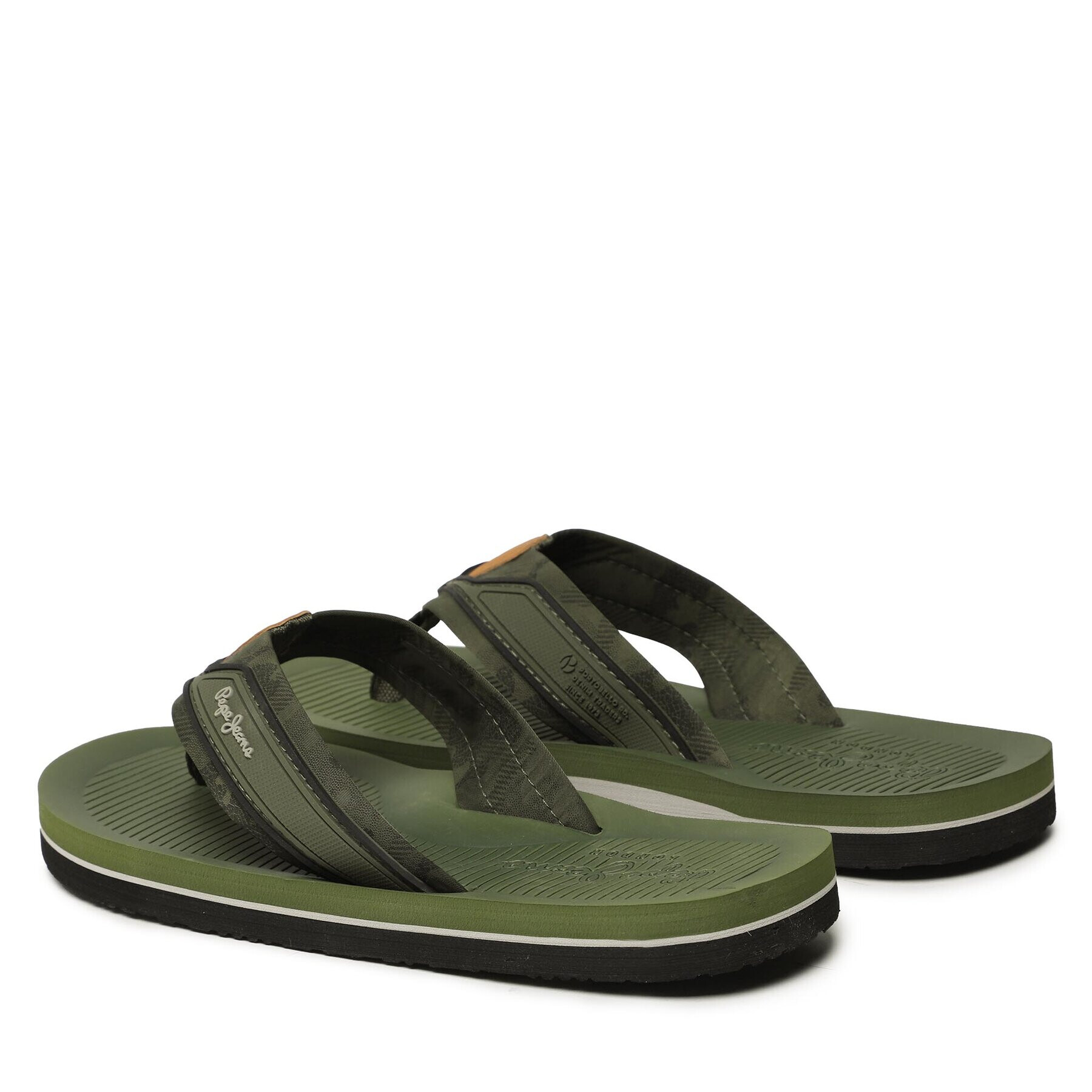 Pepe Jeans Flip flop South Beach 2.0 Camu PMS70127 Kaki - Pled.ro