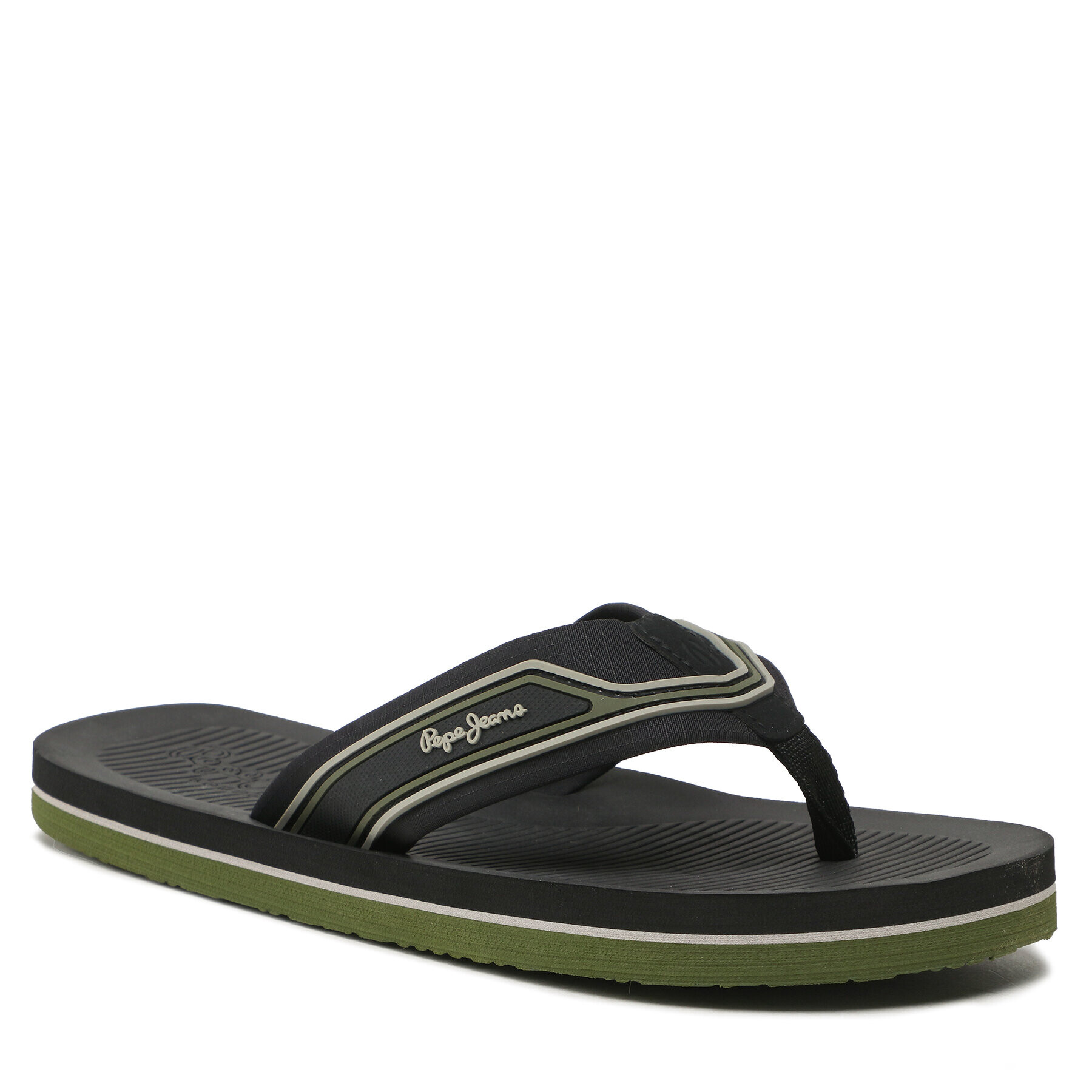 Pepe Jeans Flip flop South Beach 2.0 PMS70126 Negru - Pled.ro