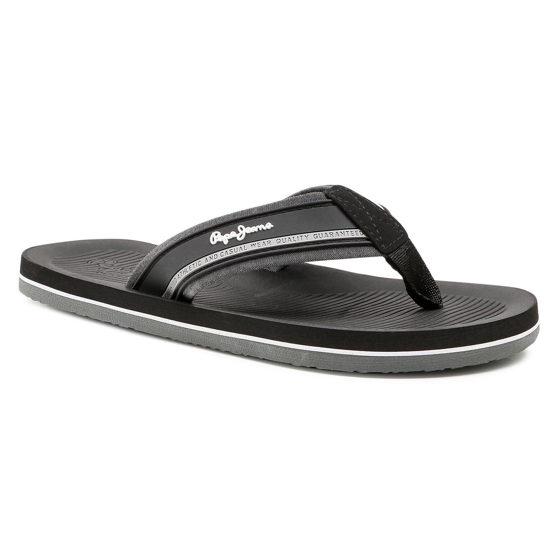 Pepe Jeans Flip flop South Beach PMS70106 Negru - Pled.ro