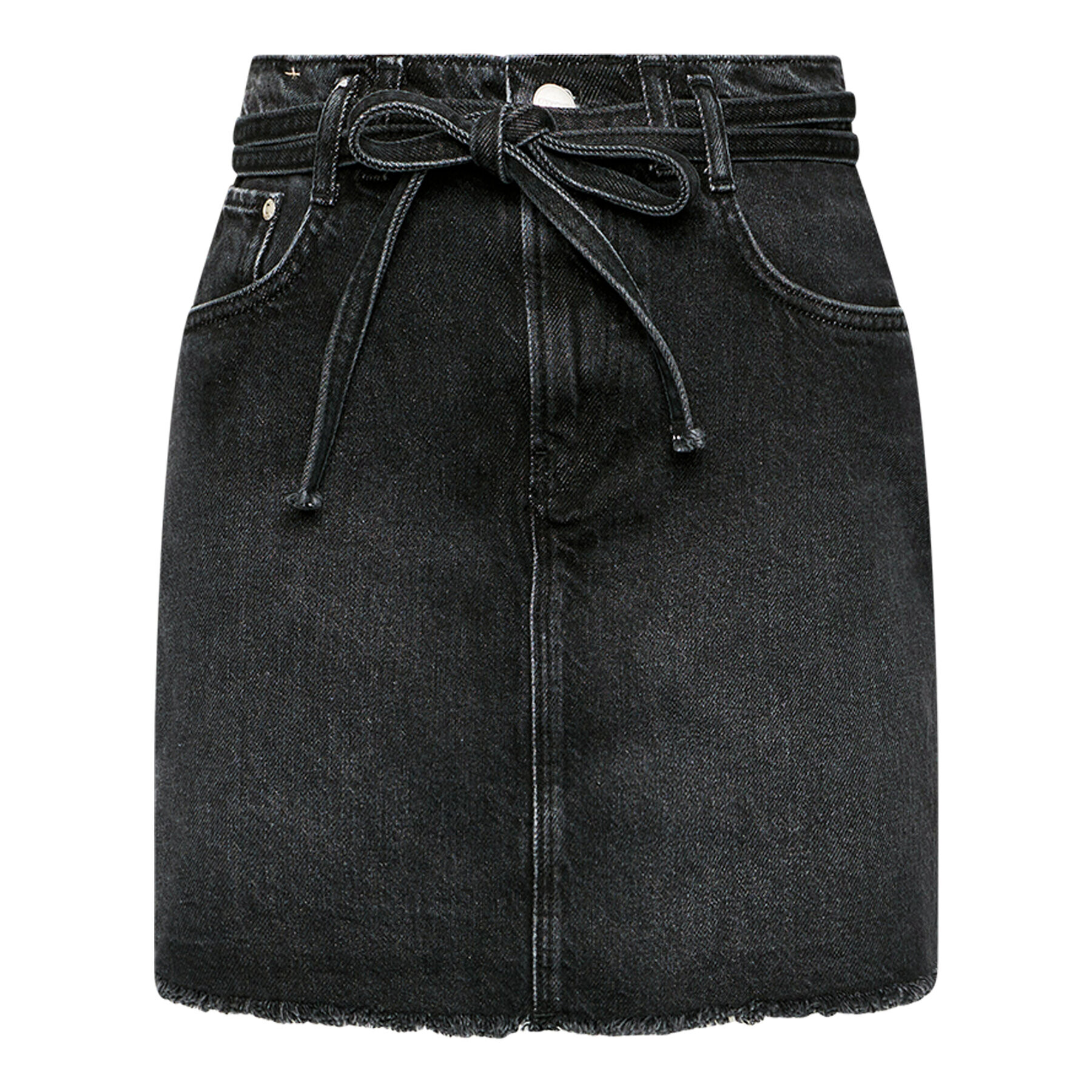 Pepe Jeans Fustă de blugi ARCHIVE Rachel PL900915 Negru Regular Fit - Pled.ro