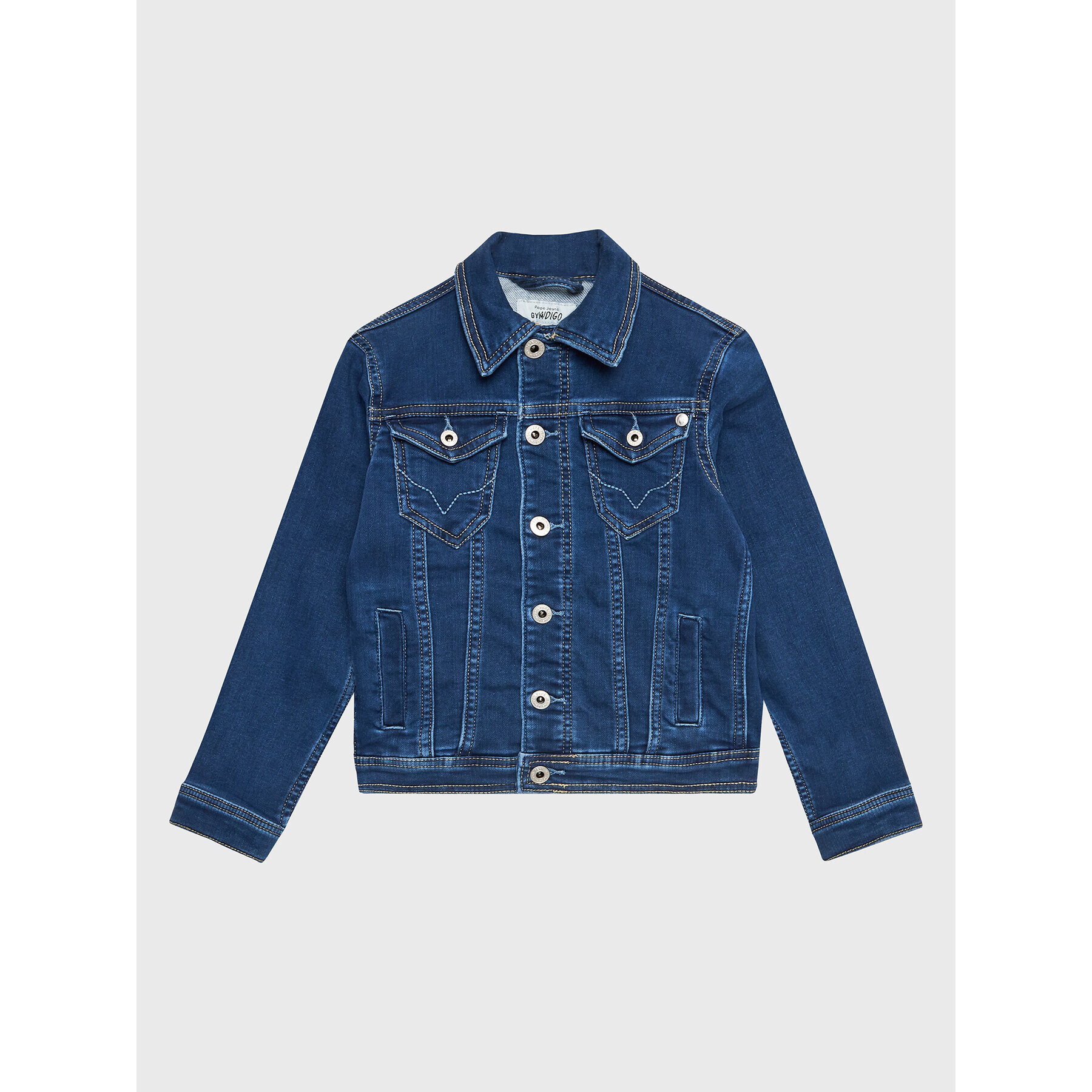 Pepe Jeans Geacă de blugi Legendary PB401138 Bleumarin Regular Fit - Pled.ro