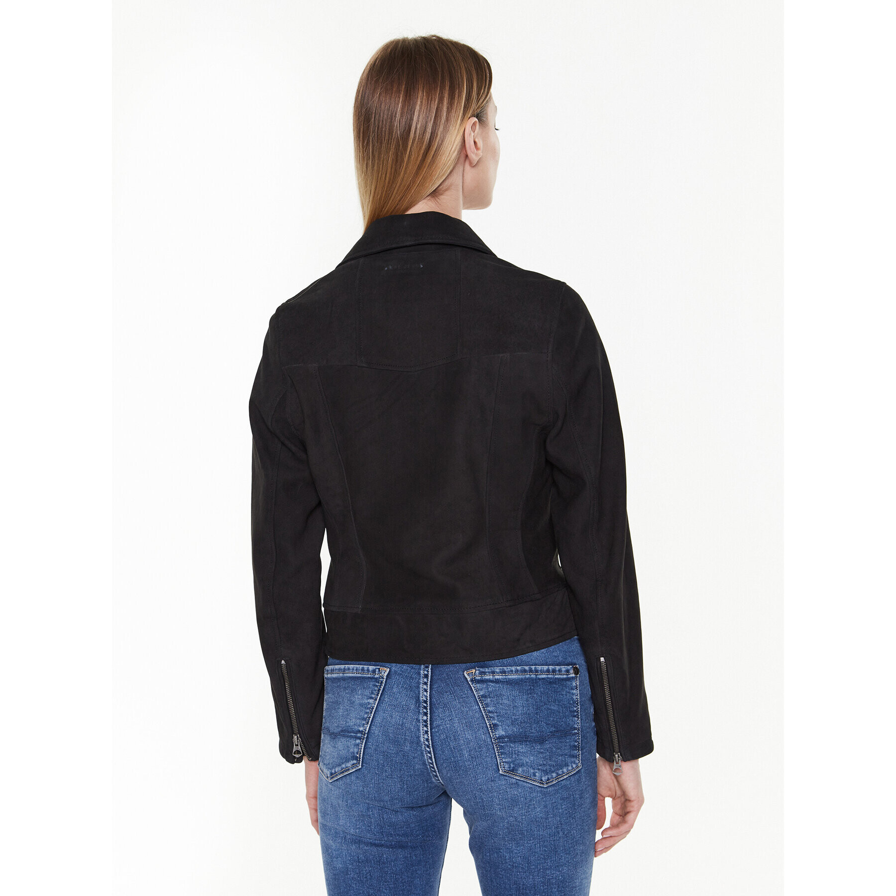 Pepe Jeans Geacă de piele Roma PL402145 Negru Regular Fit - Pled.ro