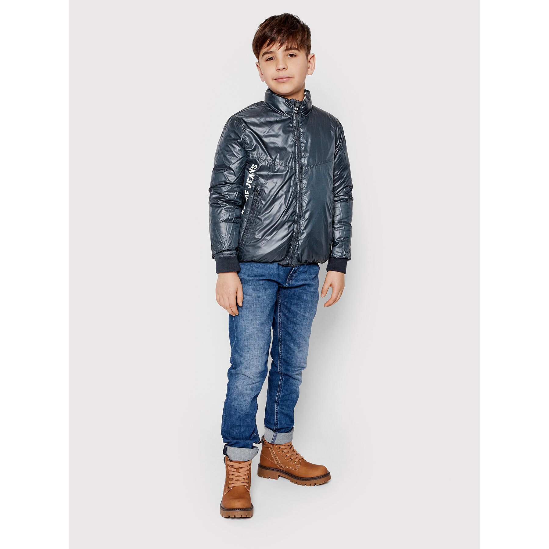 Pepe Jeans Geacă din puf Fergy PB401089 Colorat Regular Fit - Pled.ro