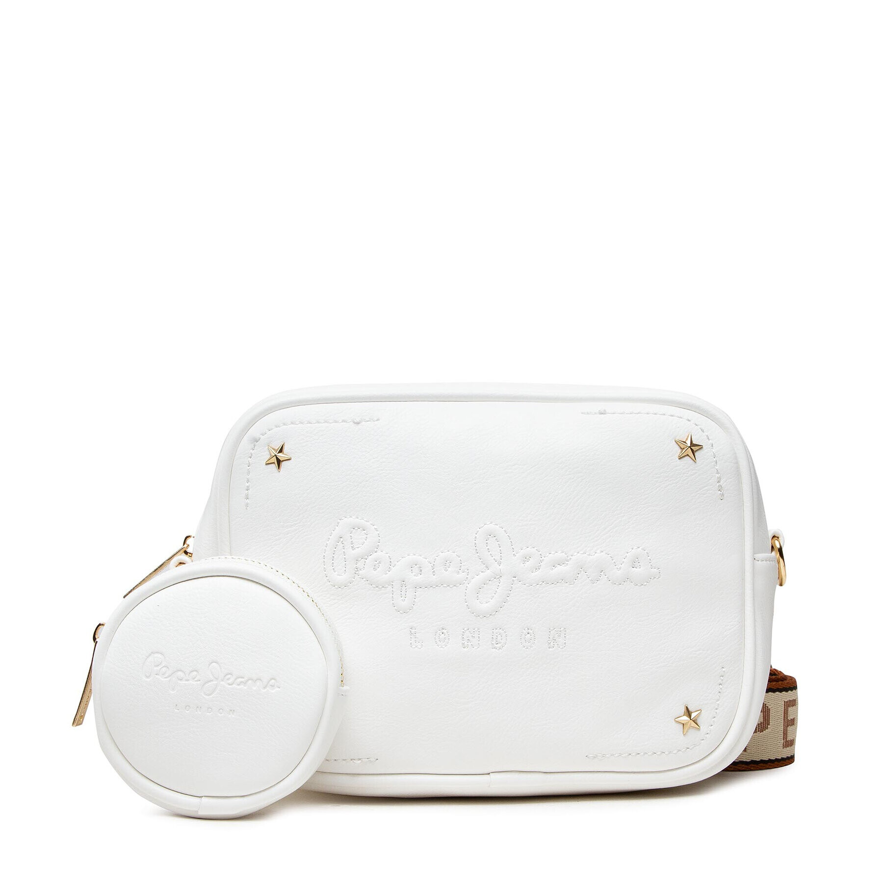 Pepe Jeans Geantă Bassy Bag PL031298 Alb - Pled.ro