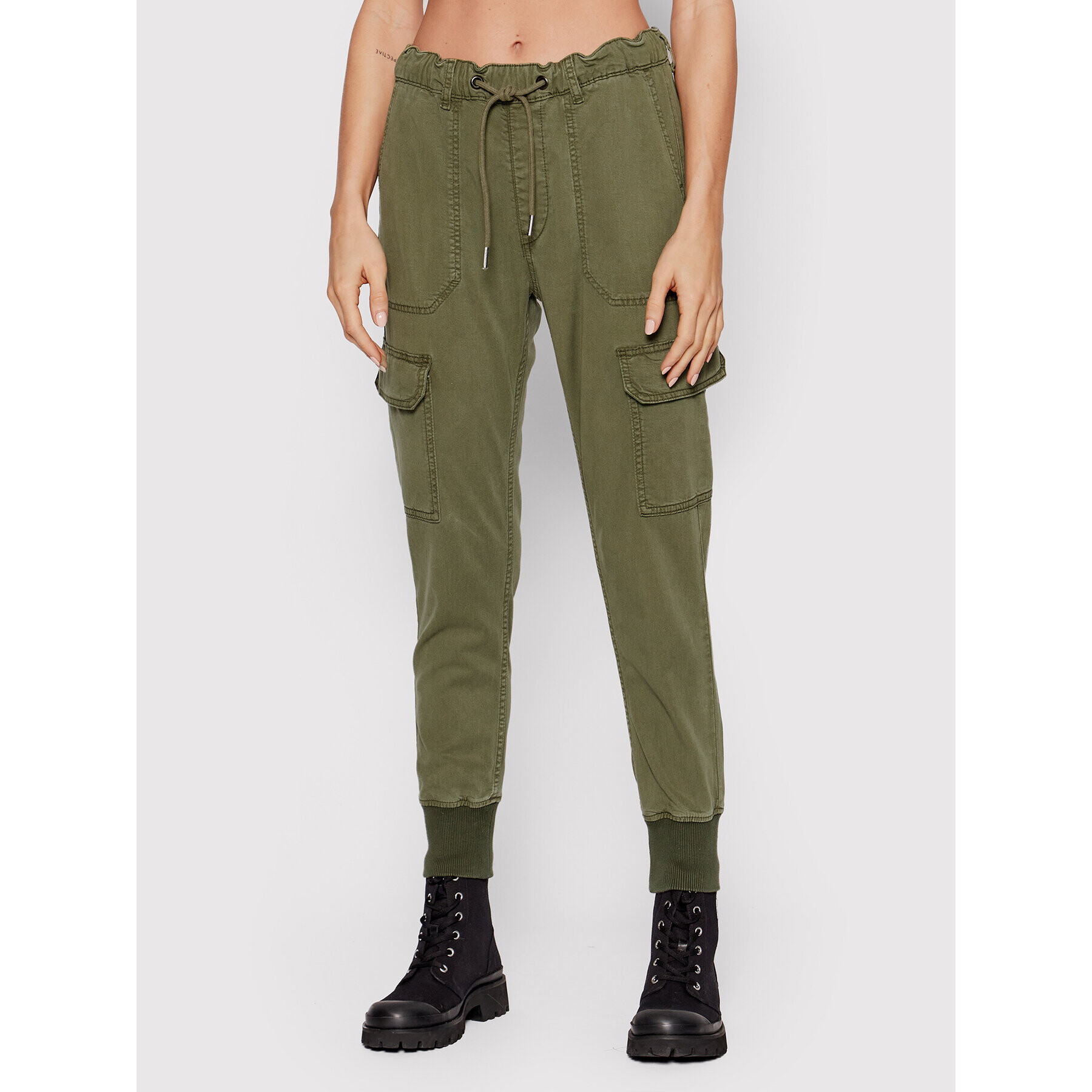 Pepe Jeans Joggers New Crusade PL211549 Verde Relaxed Fit - Pled.ro