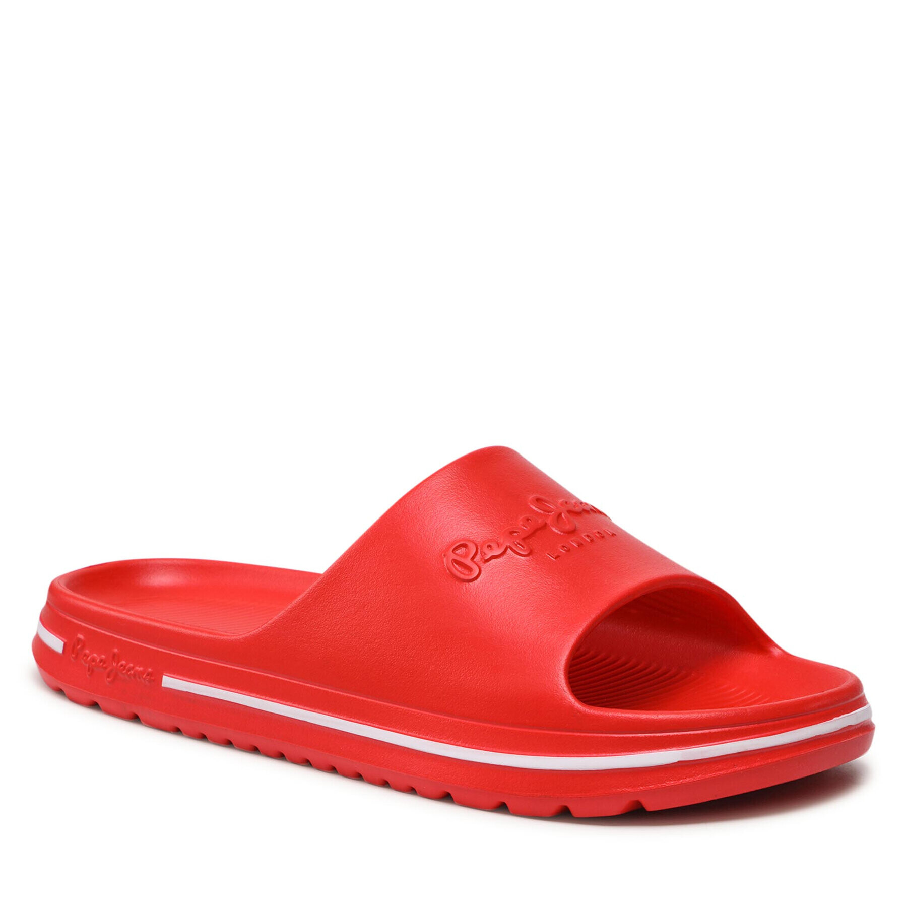 Pepe Jeans Șlapi Beach Slide PMS70119 Roșu - Pled.ro