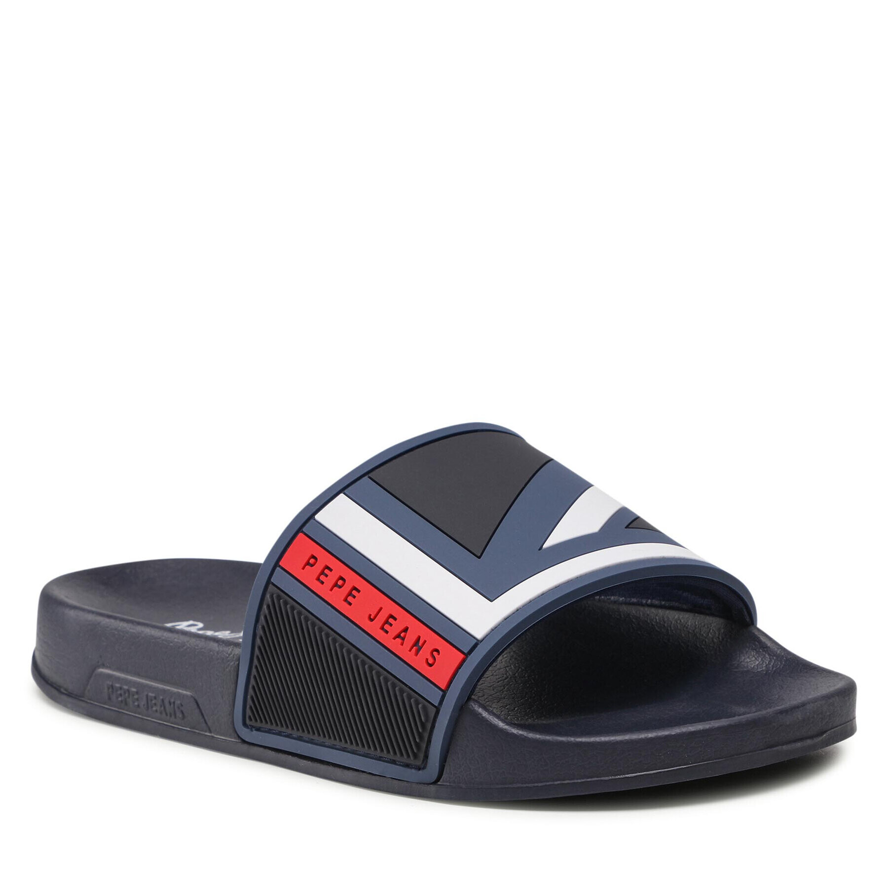 Pepe Jeans Șlapi Slider Flag Boys PBS70048 Bleumarin - Pled.ro