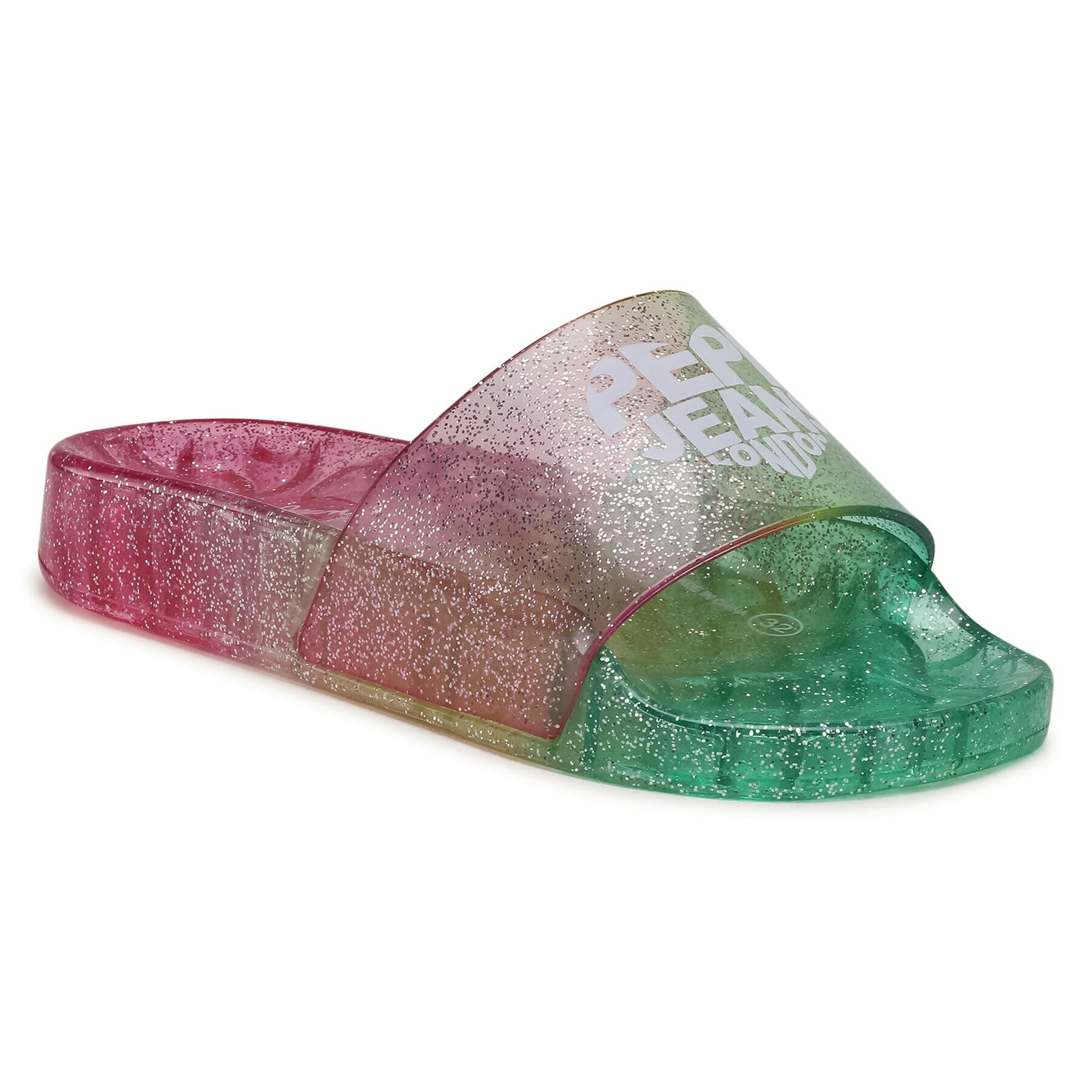 Pepe Jeans Șlapi Wave Glitter PGS70037 Colorat - Pled.ro