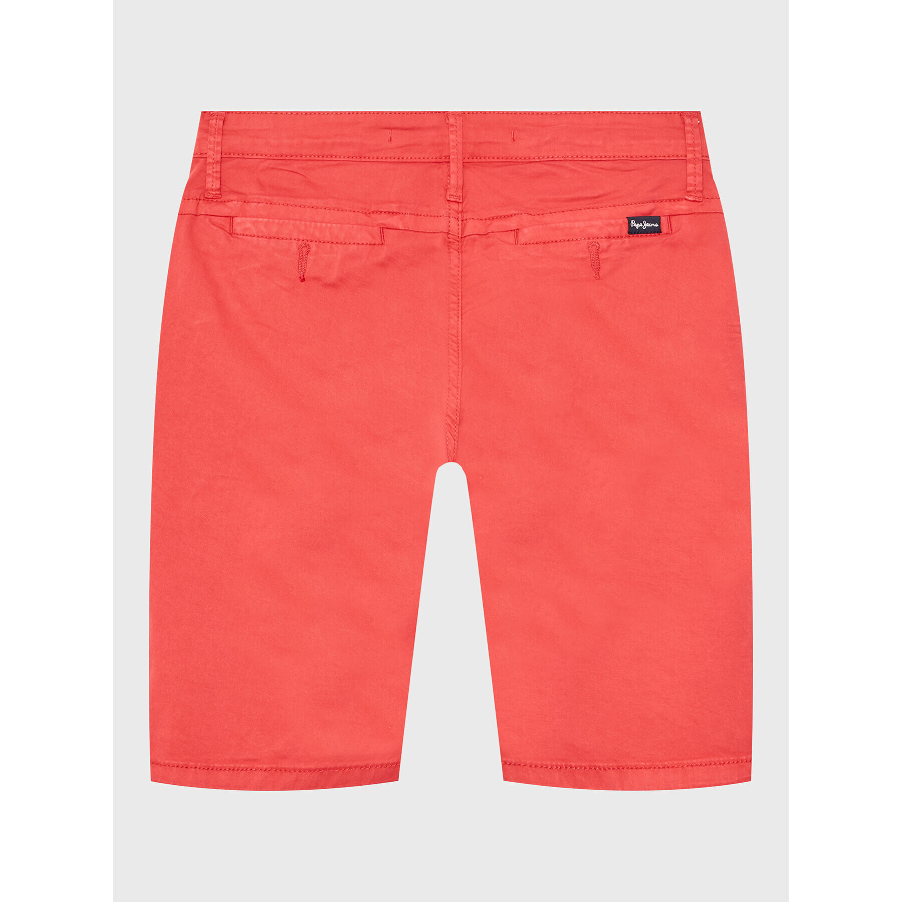 Pepe Jeans Pantalon scurți din material Blueburn Short PB800726C75 Roșu Regular Fit - Pled.ro